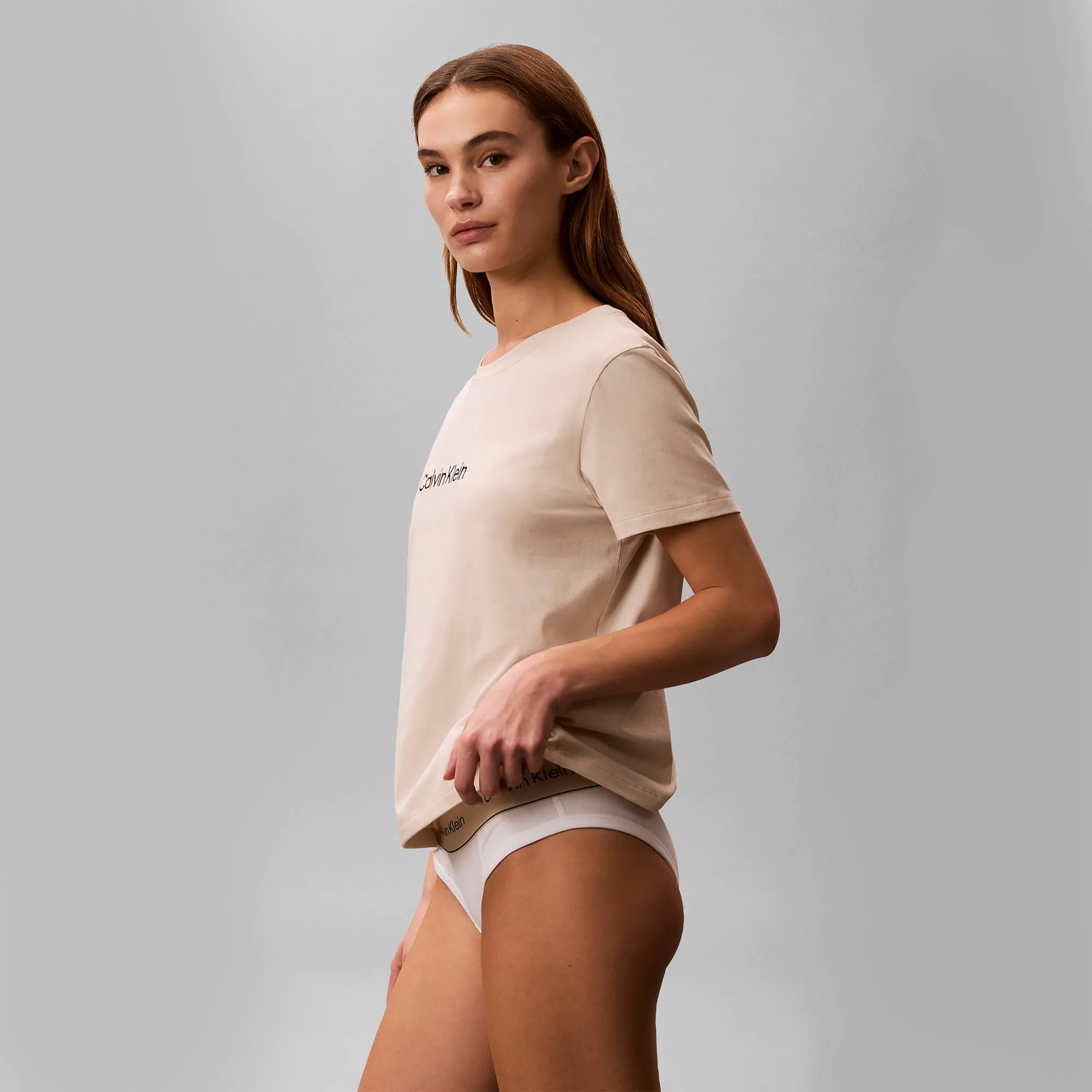 Calvin Klein S/S T HERITAGE SHORT Womens Pyjama Set Multicoloured sold by Shuperb product image thumbnail 4