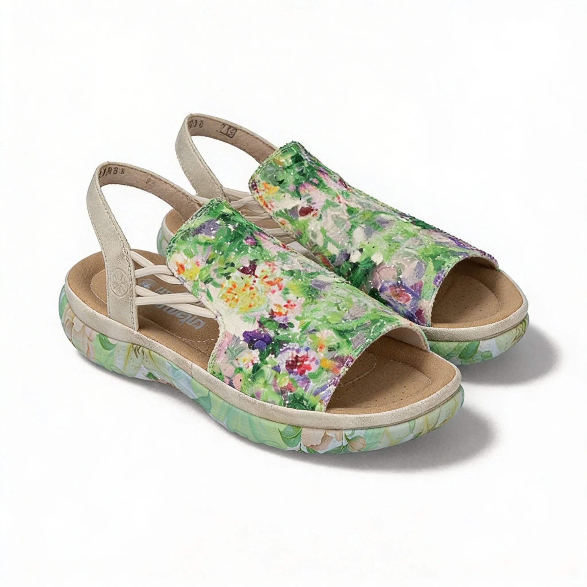 Rieker 64841 Womens Ankle Strap Sandals Multi sold by Shuperb product image thumbnail 2