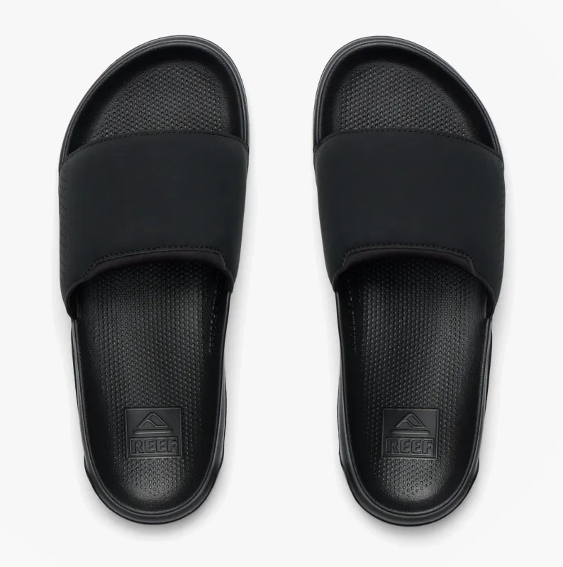 Reef TAILSLIDE Mens Sliders Black sold by Shuperb