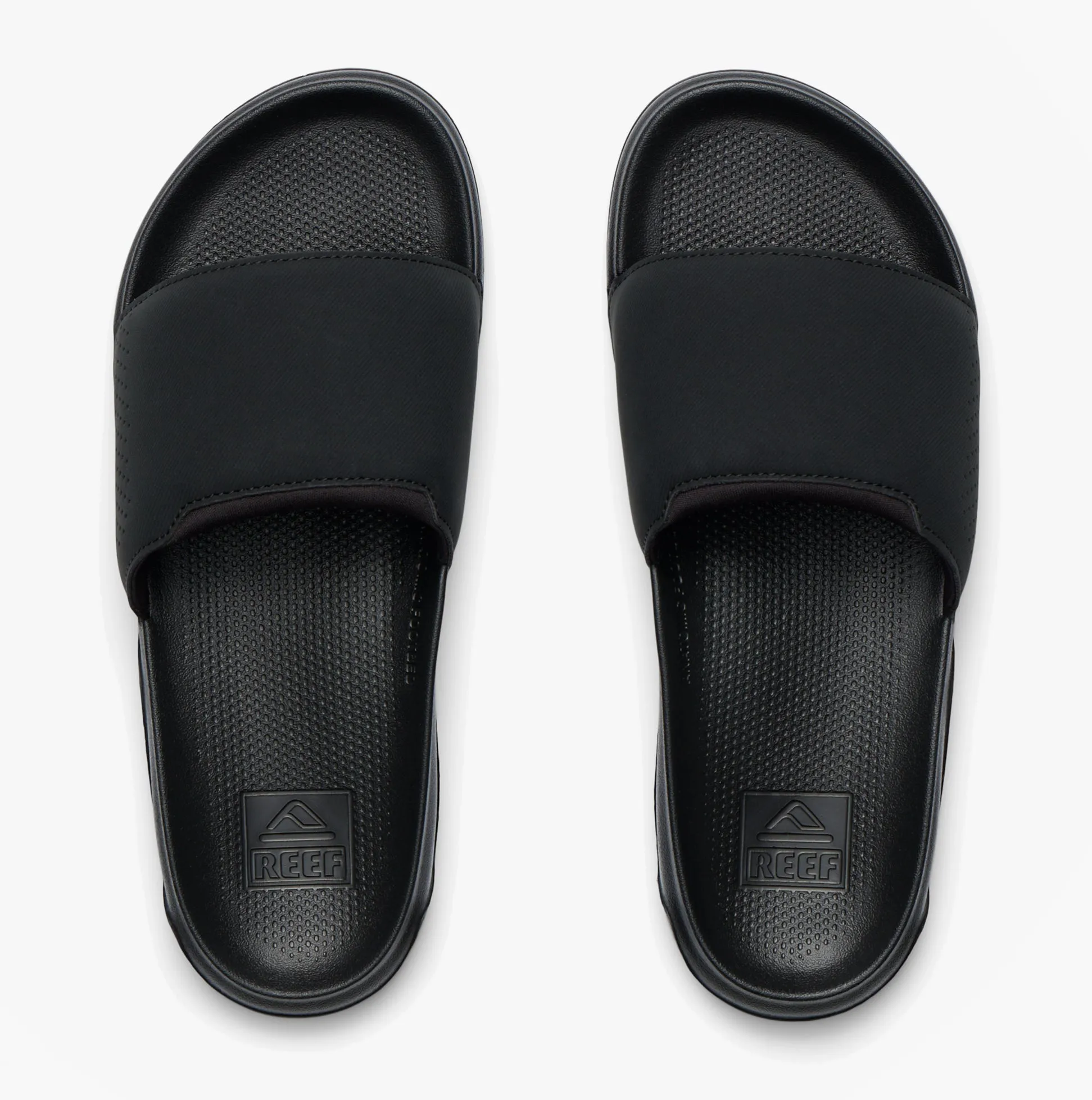 Reef TAILSLIDE Mens Sliders Black sold by Shuperb