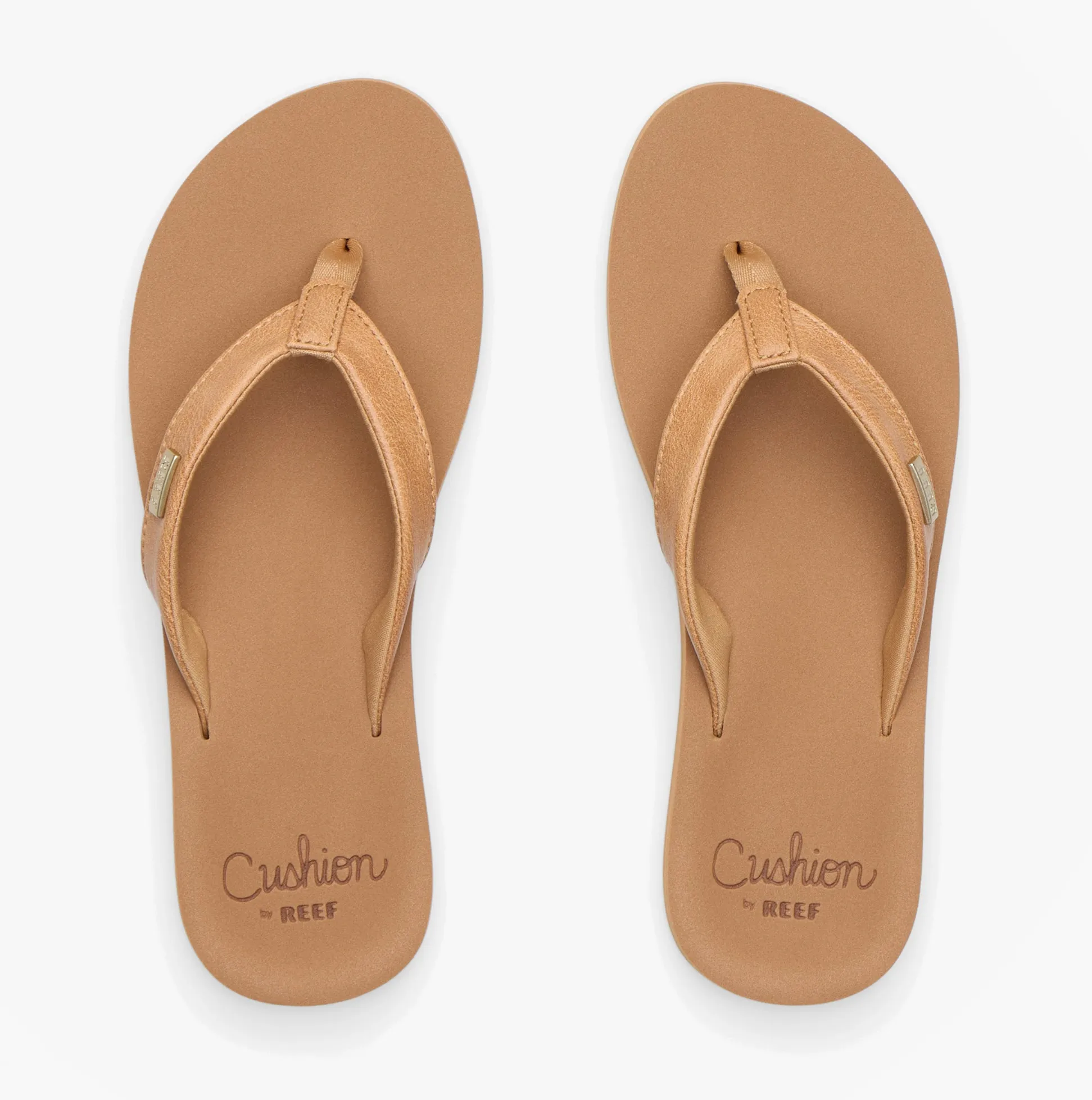 Reef BAJA SANDS Womens Toe-Post Sandals Almond sold by Shuperb