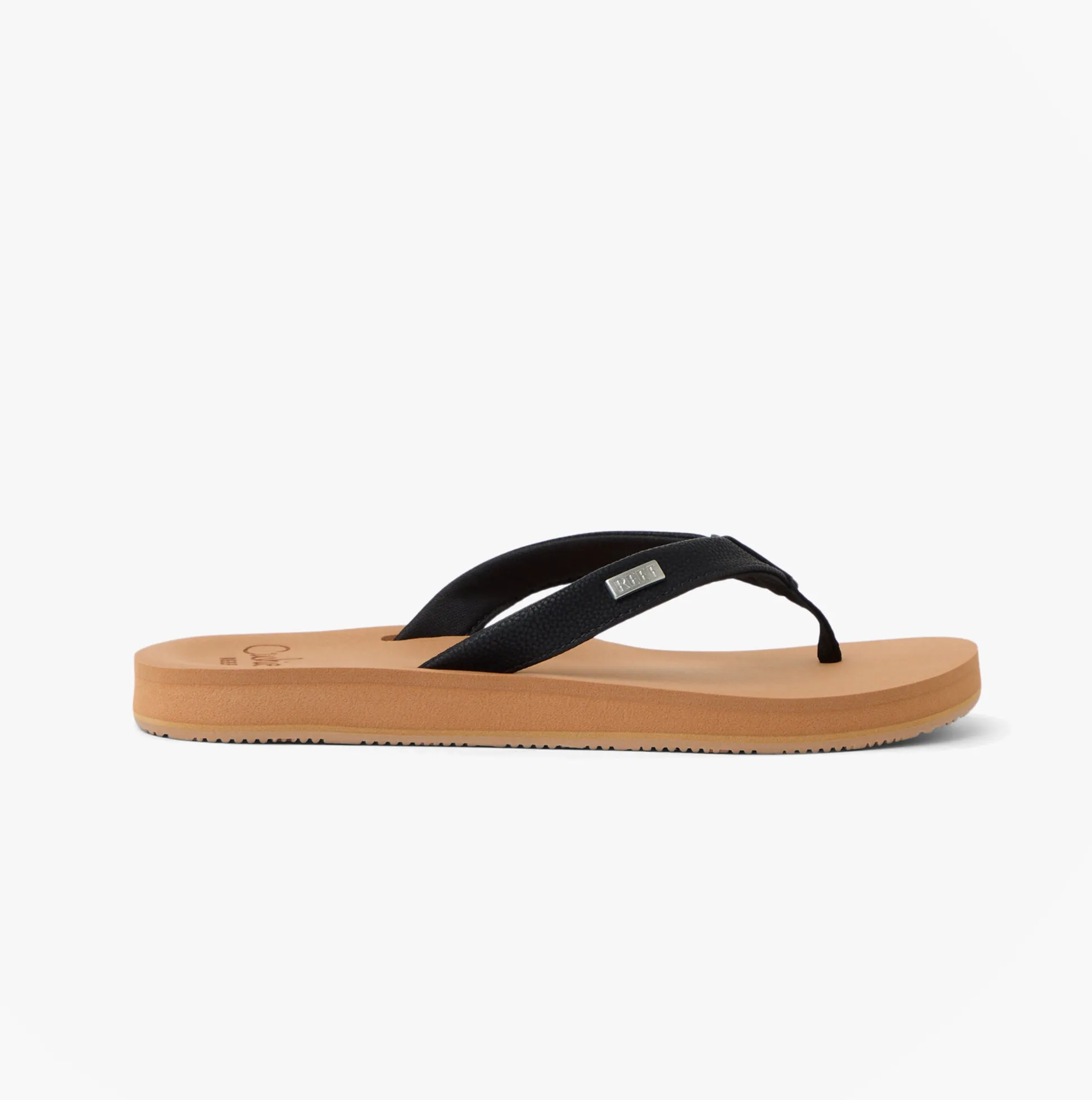 Reef BAJA SANDS Womens Toe-Post Sandals Black/Tan sold by Shuperb product image thumbnail 2