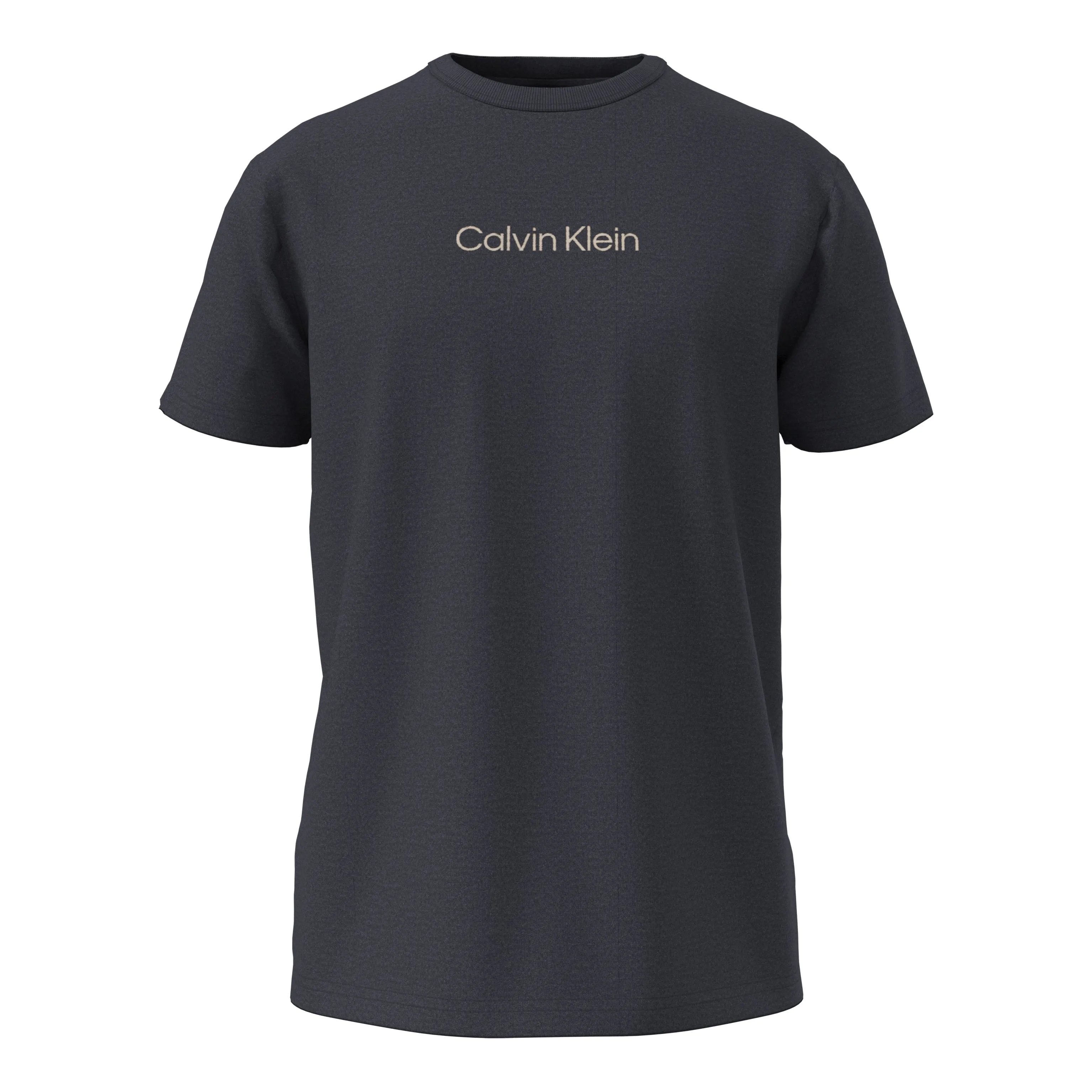Calvin Klein S/S CREW NECK Mens T-Shirt Blue Nights sold by Shuperb product image thumbnail 2