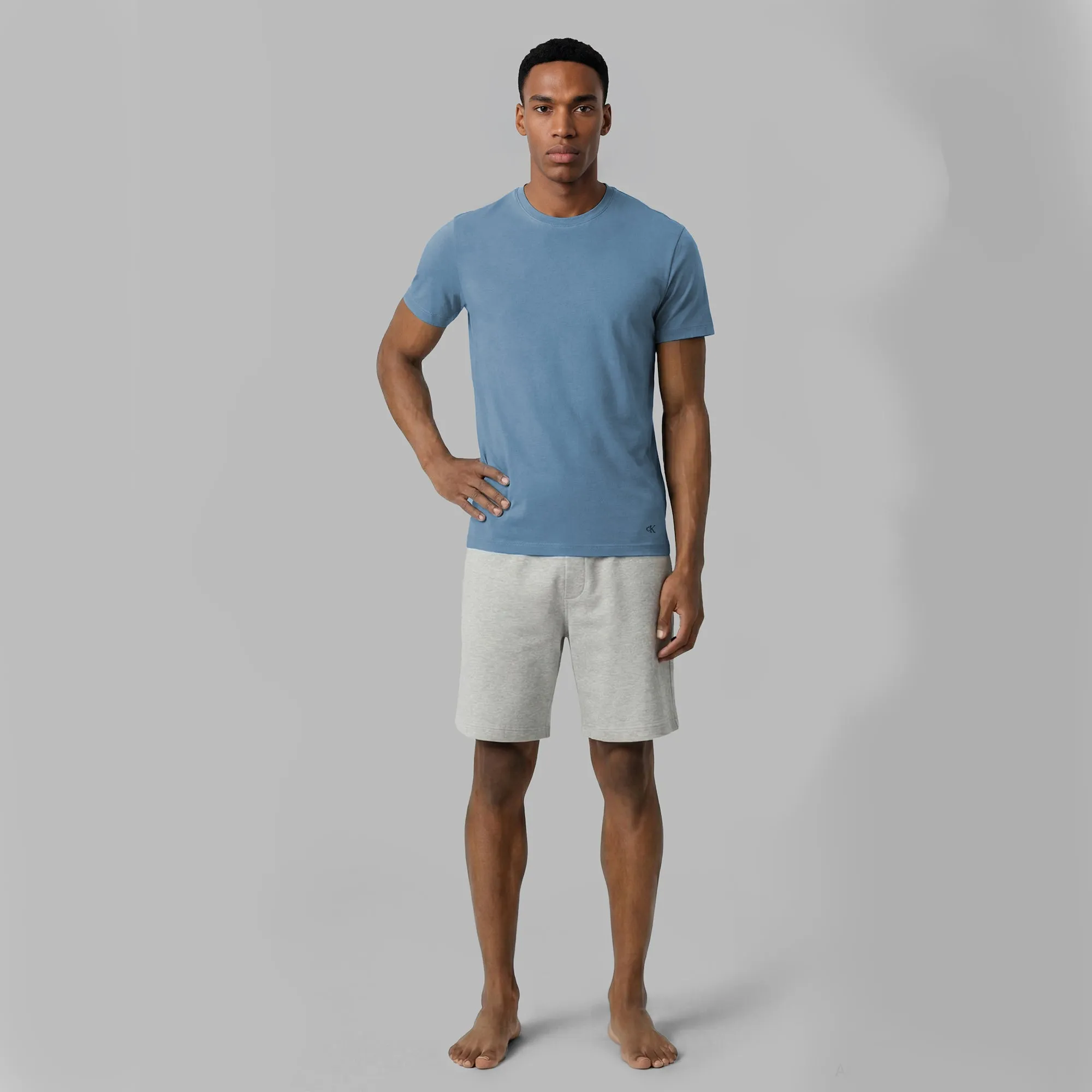 Calvin Klein S/S CREW NECK Mens 3 Pack T-Shirt Multicoloured sold by Shuperb product image thumbnail 4