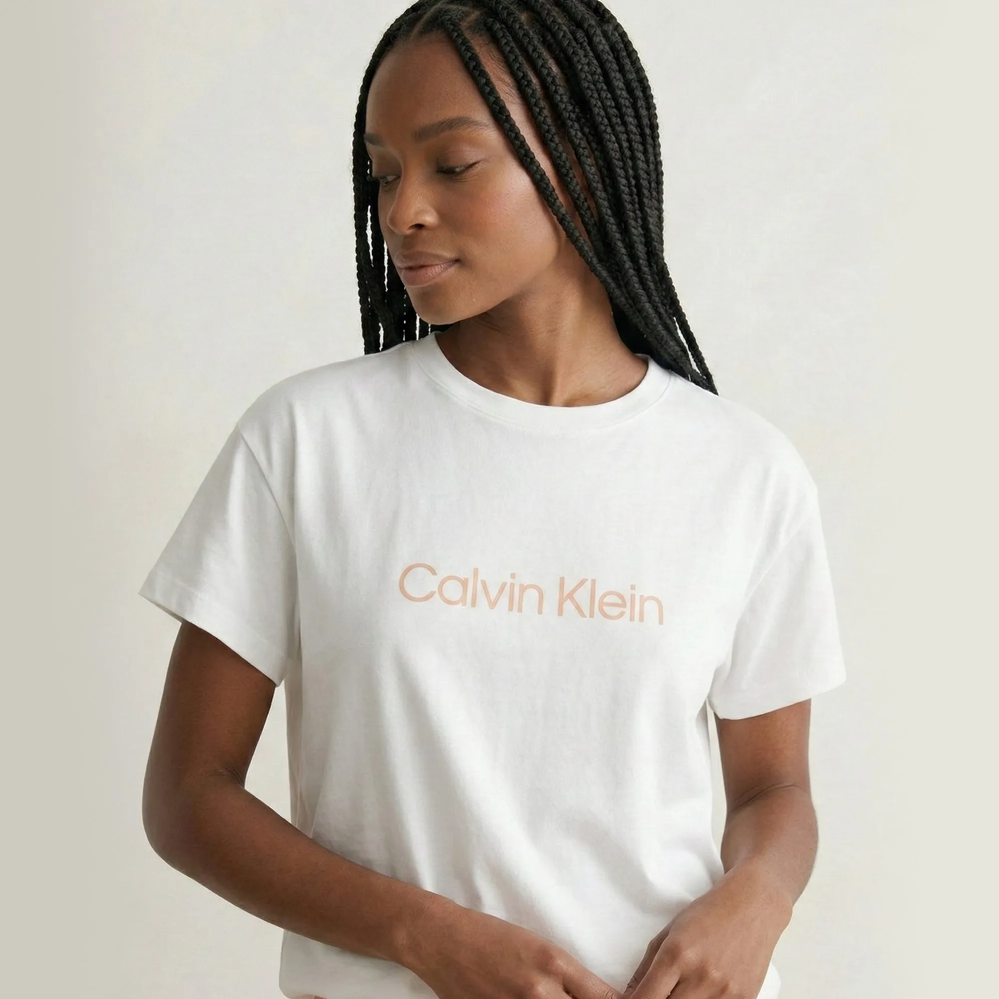 Calvin Klein S/S TEE SHORT SET Womens T-Shirt Multicoloured sold by Shuperb product image thumbnail 2