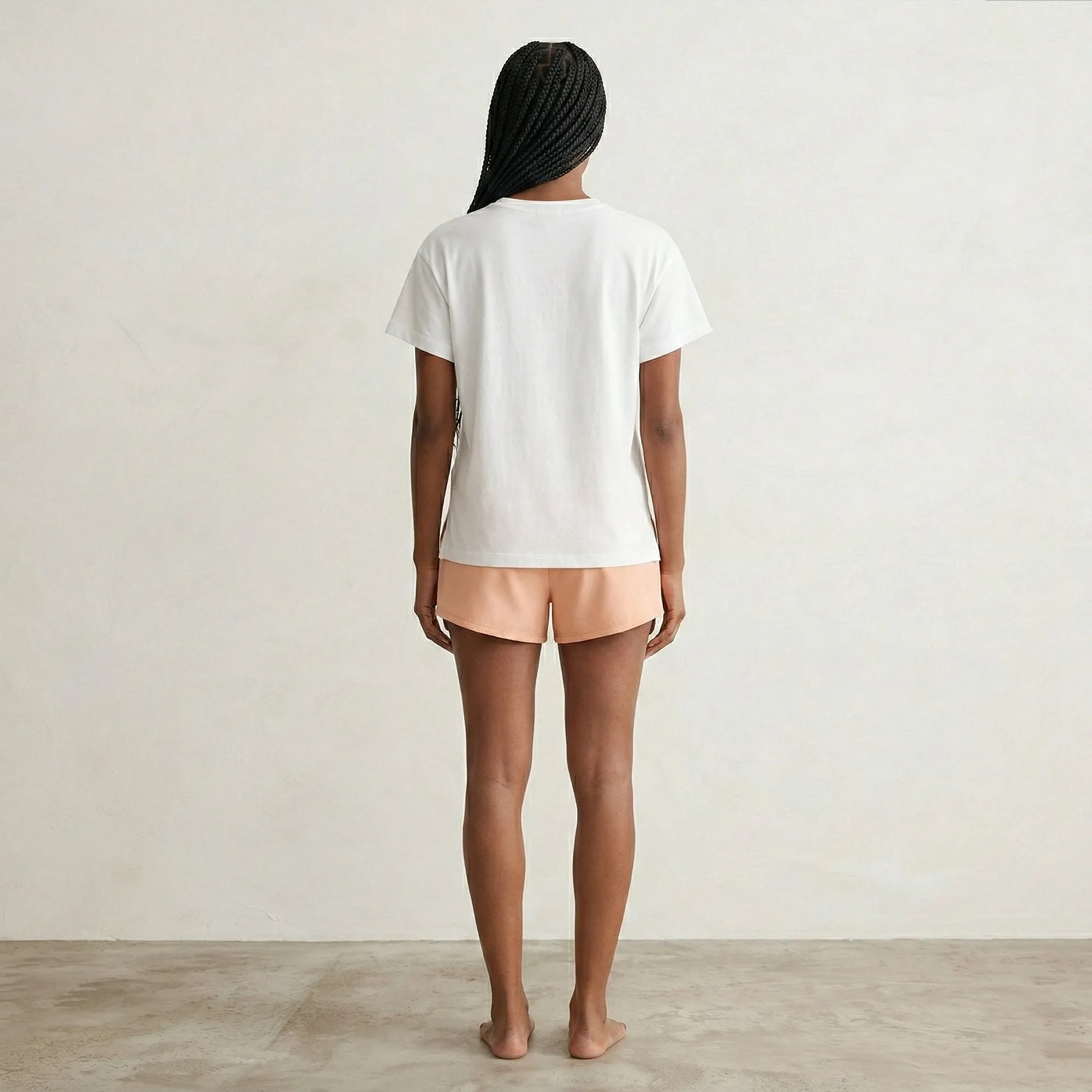 Calvin Klein S/S TEE SHORT SET Womens T-Shirt Multicoloured sold by Shuperb product image thumbnail 3