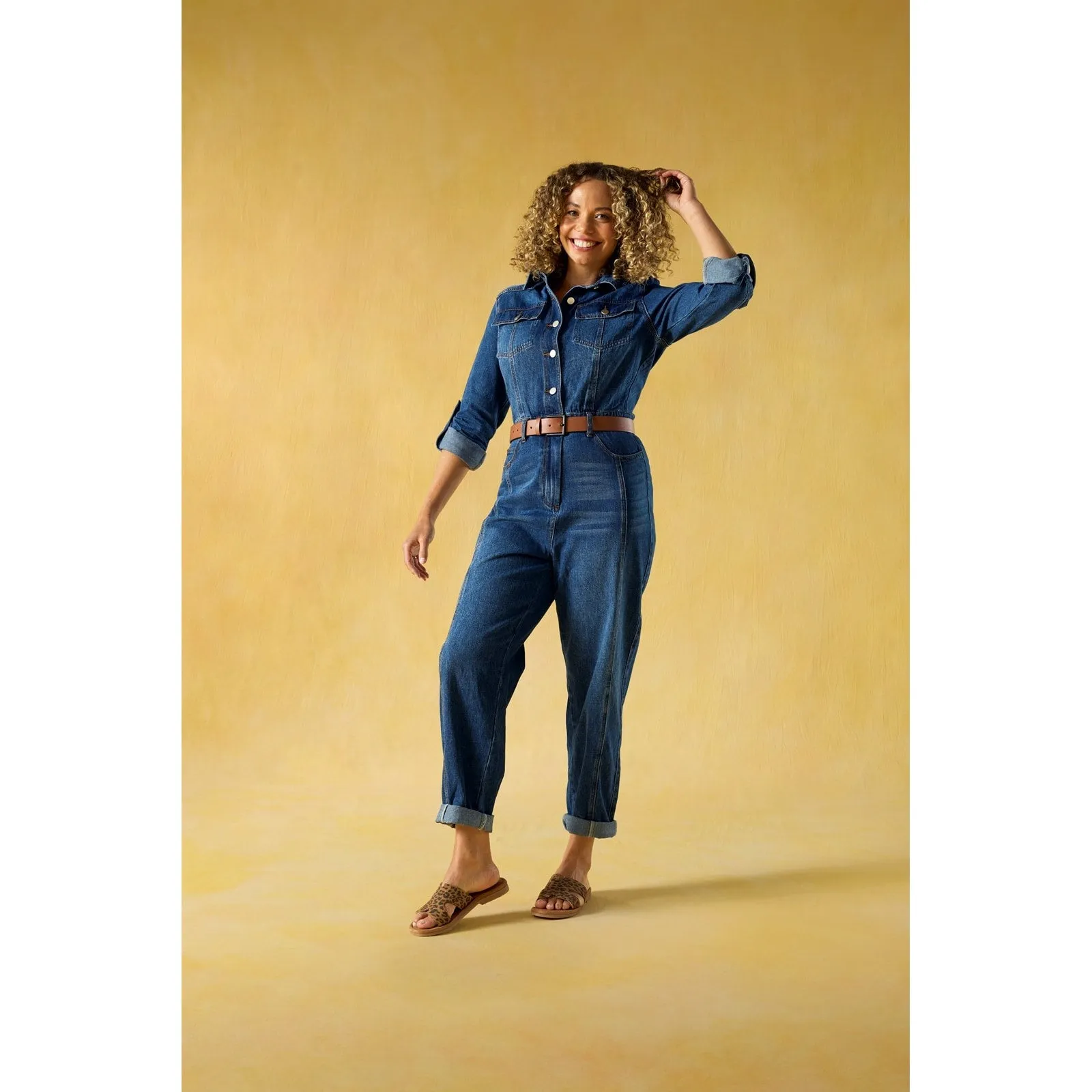 Hush Puppies AZALEA MULE Womens Mules Sandals Tan sold by Shuperb product image thumbnail 2