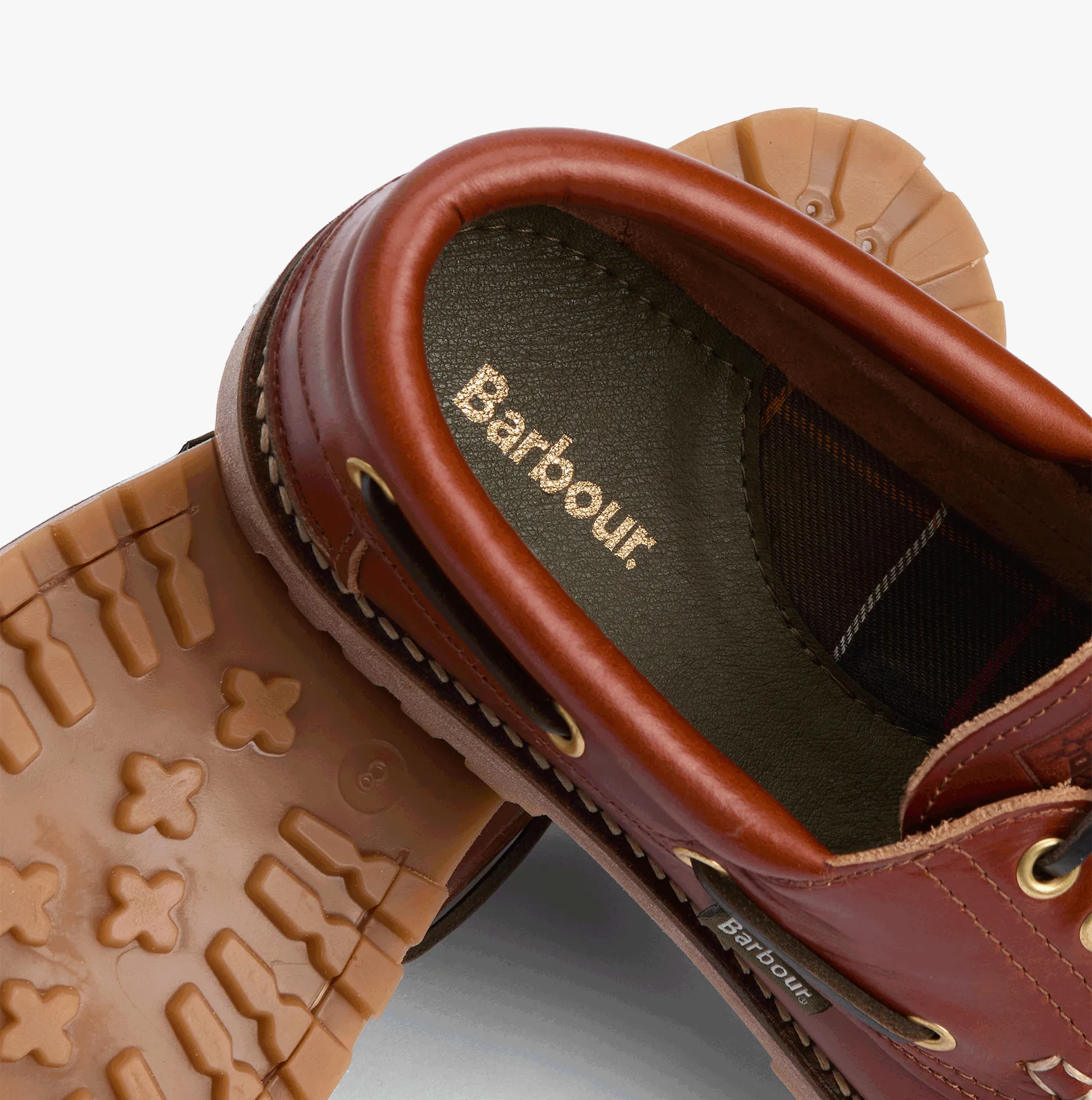 Barbour DECK Mens Boat & Deck Shoes Tan sold by Shuperb product image thumbnail 4