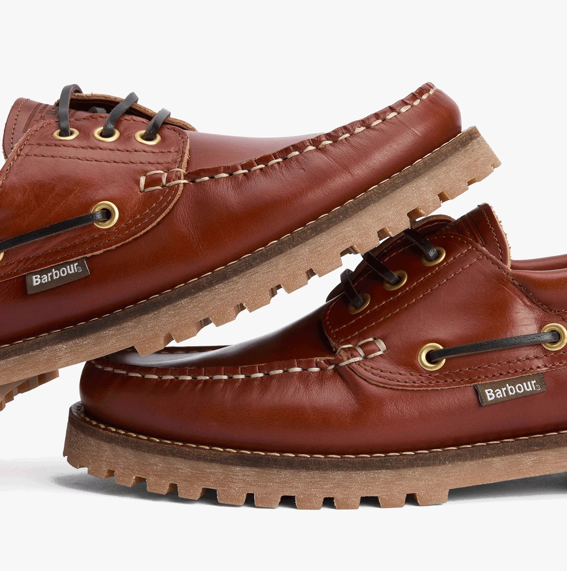 Barbour DECK Mens Boat & Deck Shoes Tan sold by Shuperb product image thumbnail 5