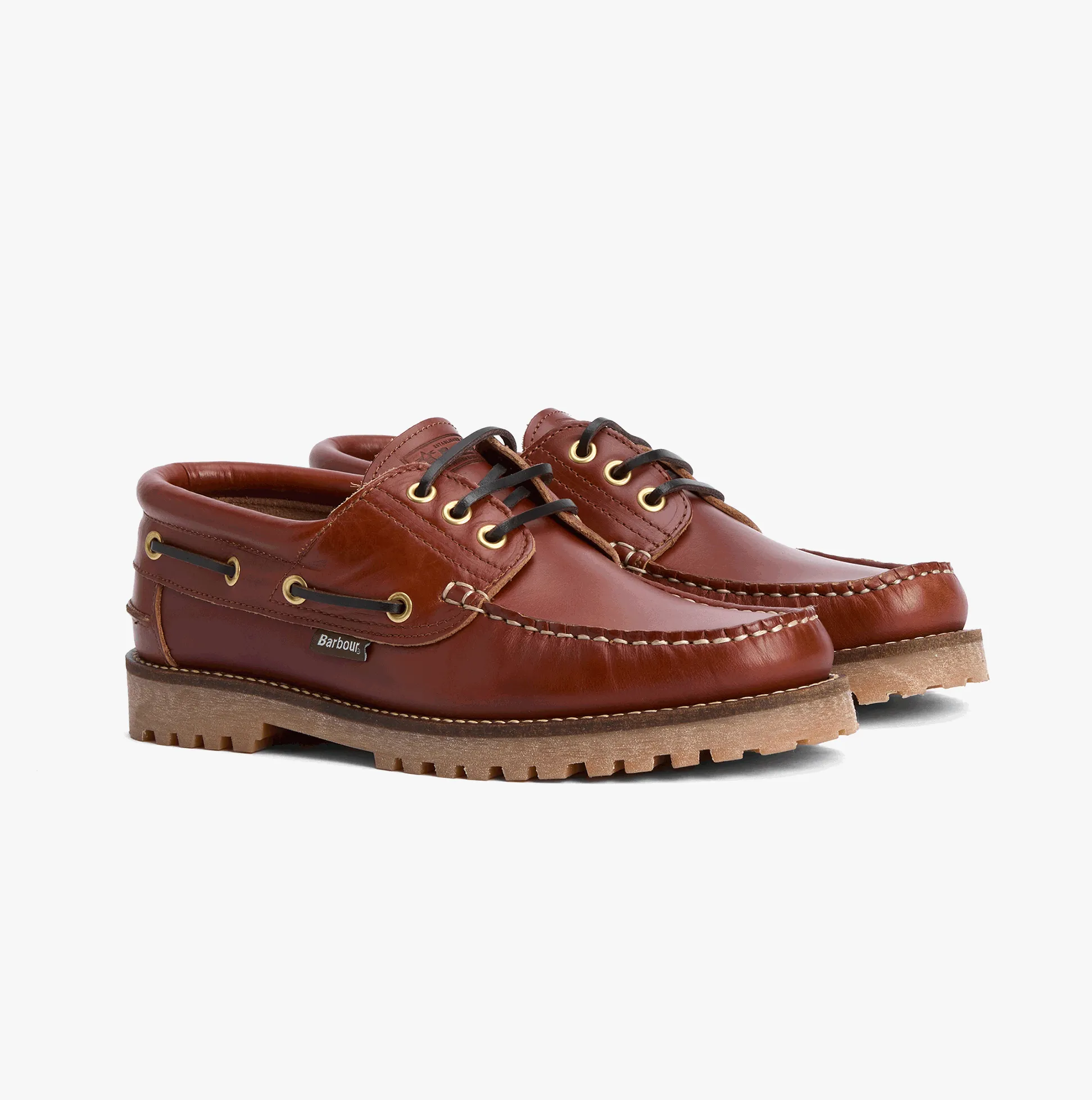Barbour DECK Mens Boat & Deck Shoes Tan sold by Shuperb product image thumbnail 2