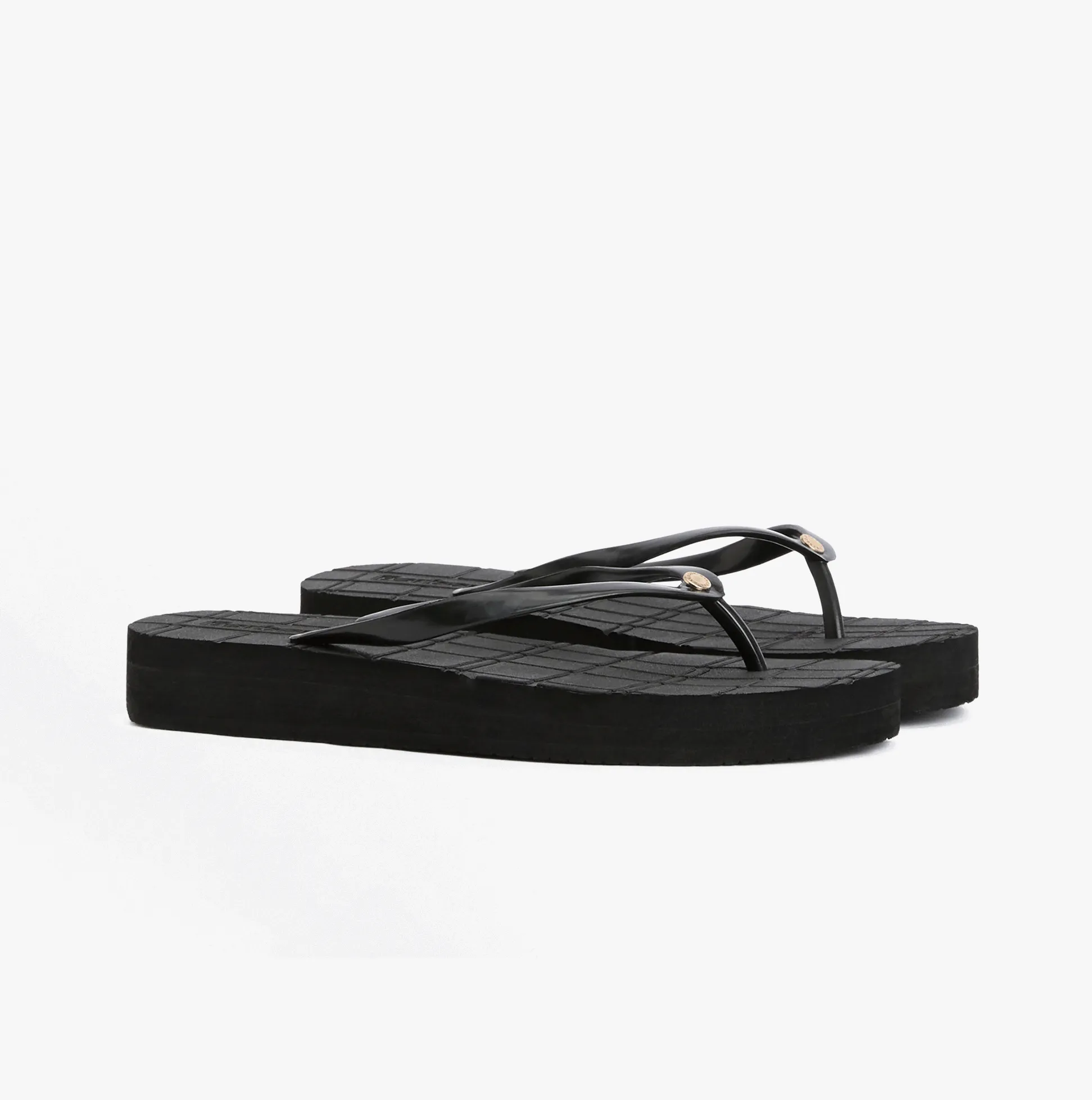 Barbour TILDA POST Womens Toe-Post Sandals Black sold by Shuperb product image thumbnail 2