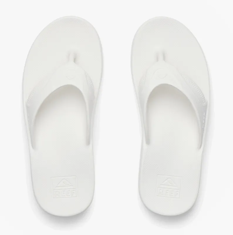 Reef FANNING H20 Mens Toe-Post Sandals White sold by Shuperb