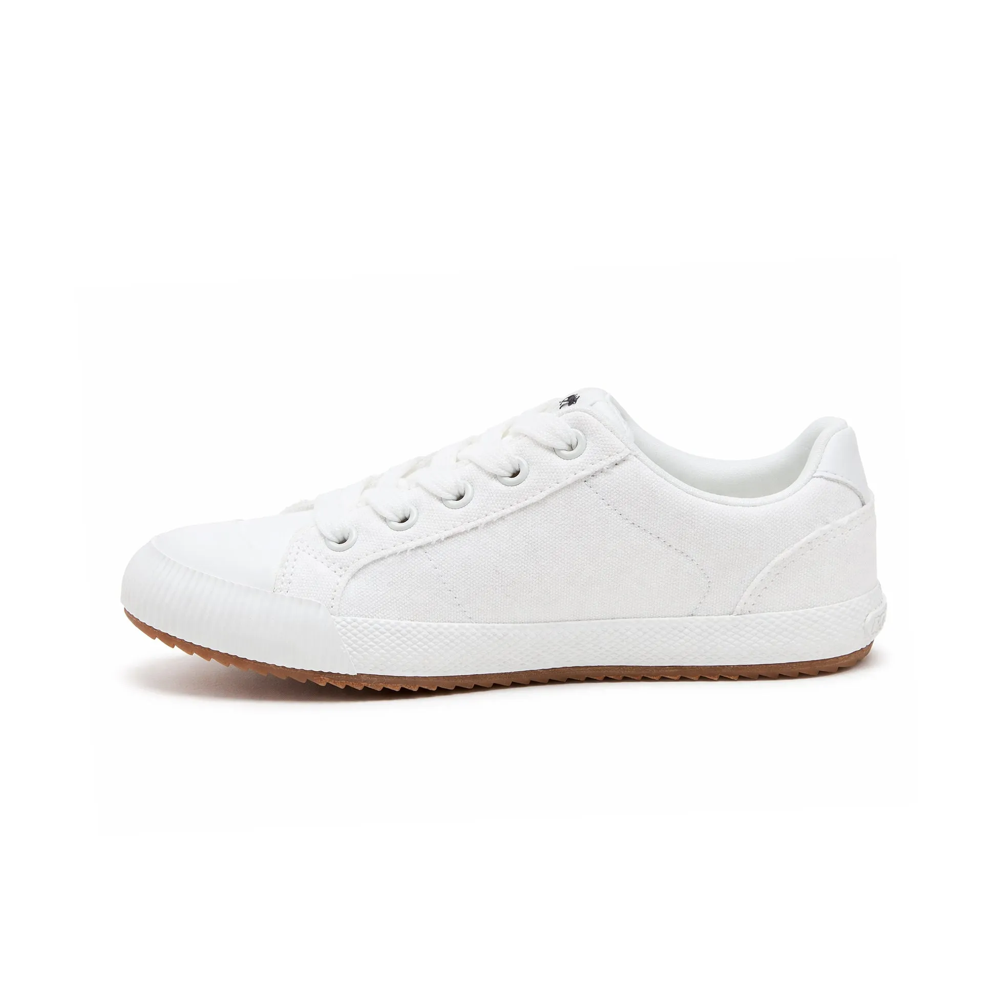 Rocket Dog CHEERY LOW 12A CANVAS Womens Canvas Trainers White sold by Shuperb product image thumbnail 4