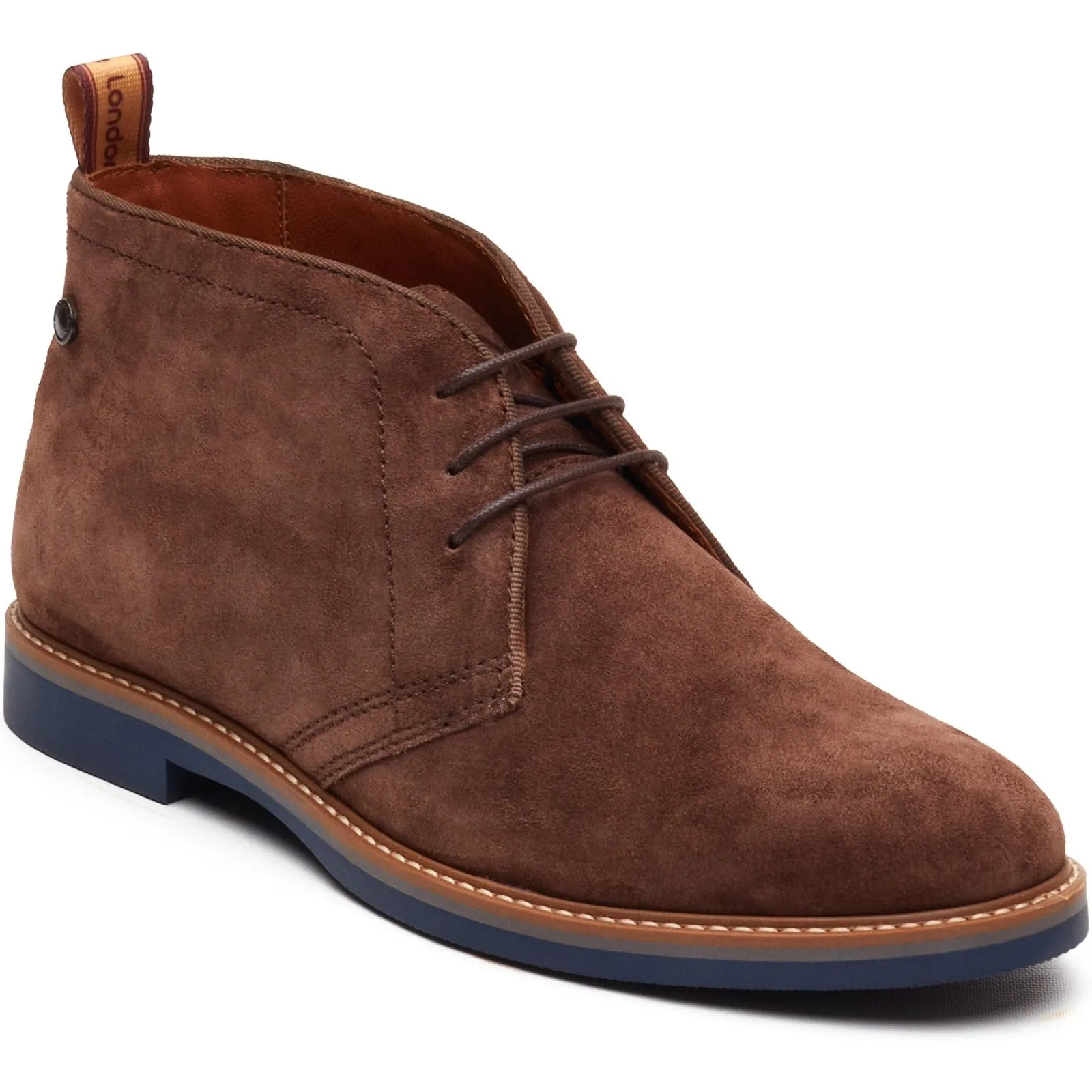 Base London CARLTON Mens Chukka Boots Brown sold by Shuperb product image thumbnail 2