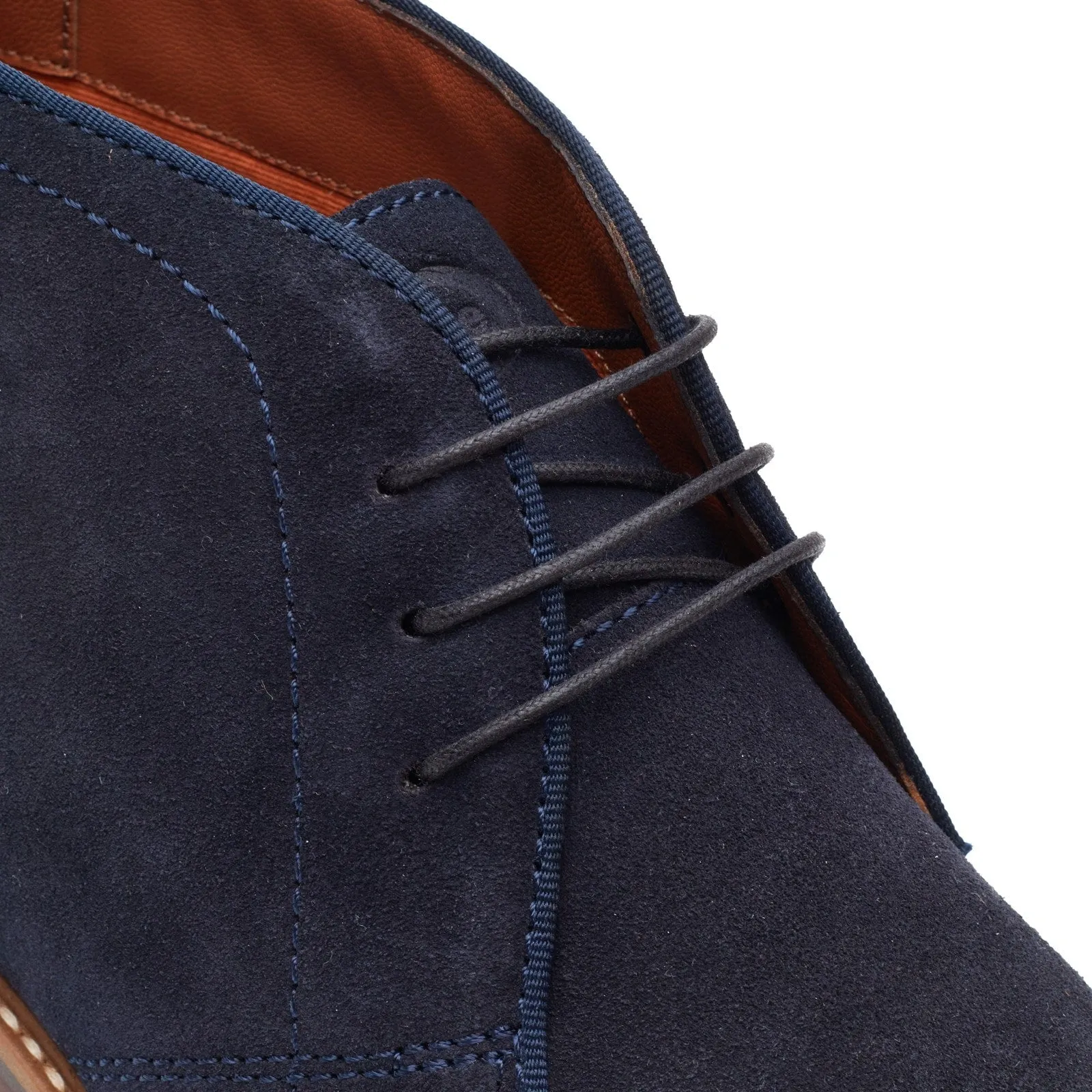 Base London CARLTON Mens Chukka Boots Navy sold by Shuperb product image thumbnail 3