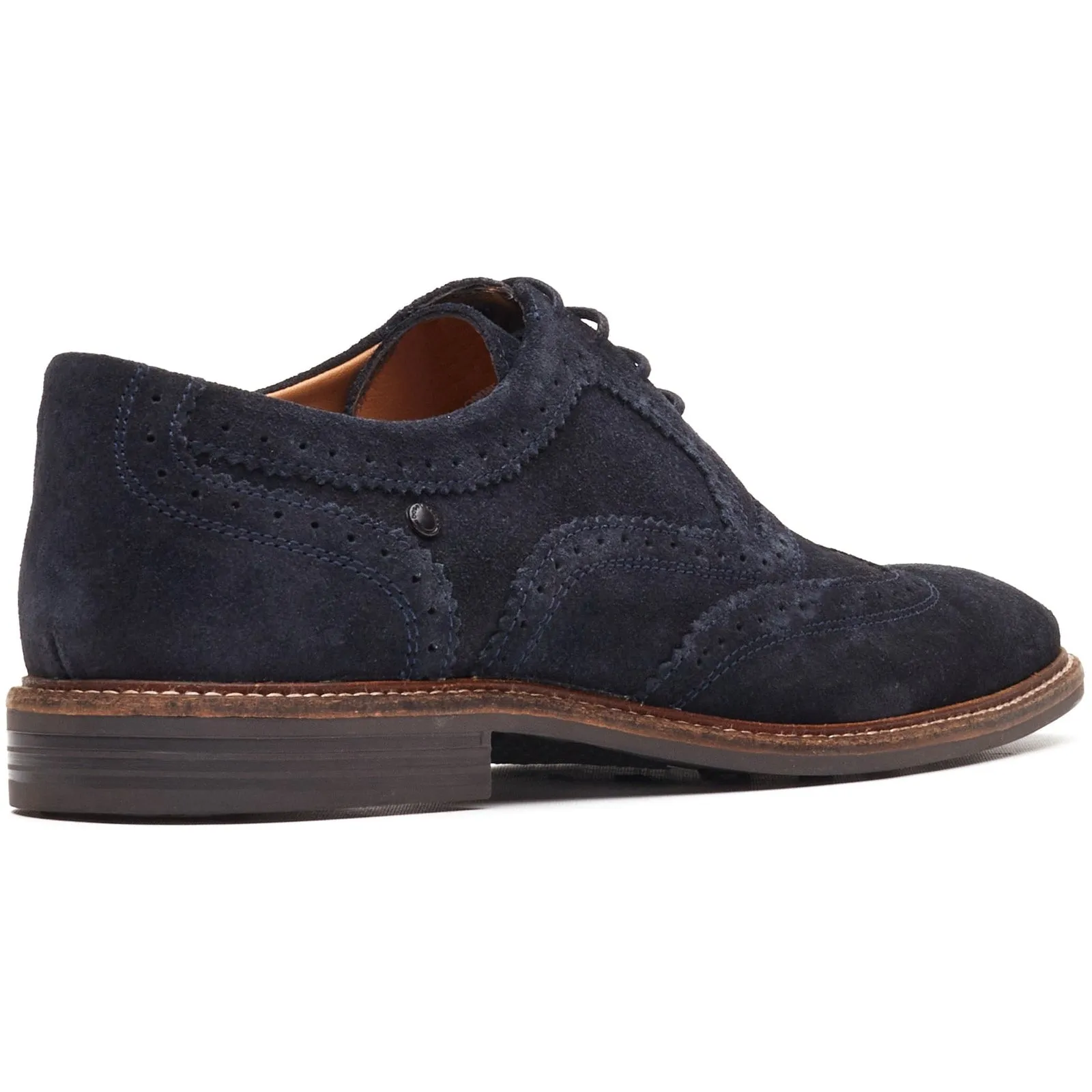 Base London CLARENCE Mens Brogue Shoes Navy sold by Shuperb product image thumbnail 3