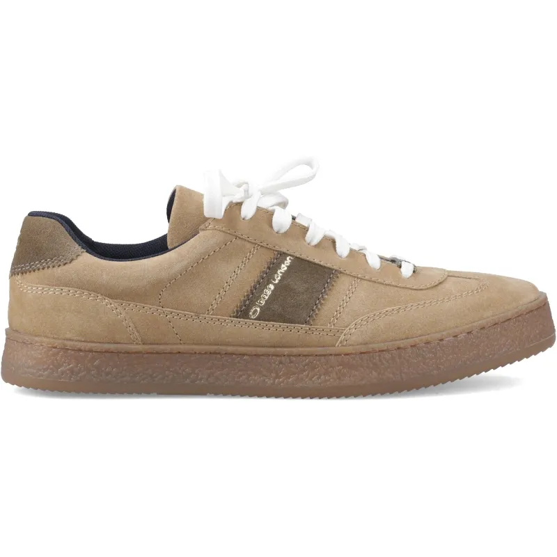 Base London BANKSY Mens Casual Trainers Camel made by Base London