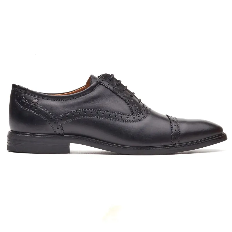 Base London ASCOT Mens Oxford Shoes Black made by Base London