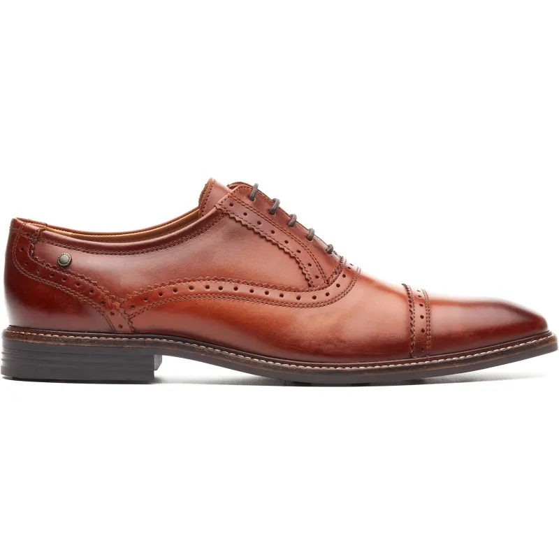 Base London ASCOT Mens Oxford Shoes Tan made by Base London