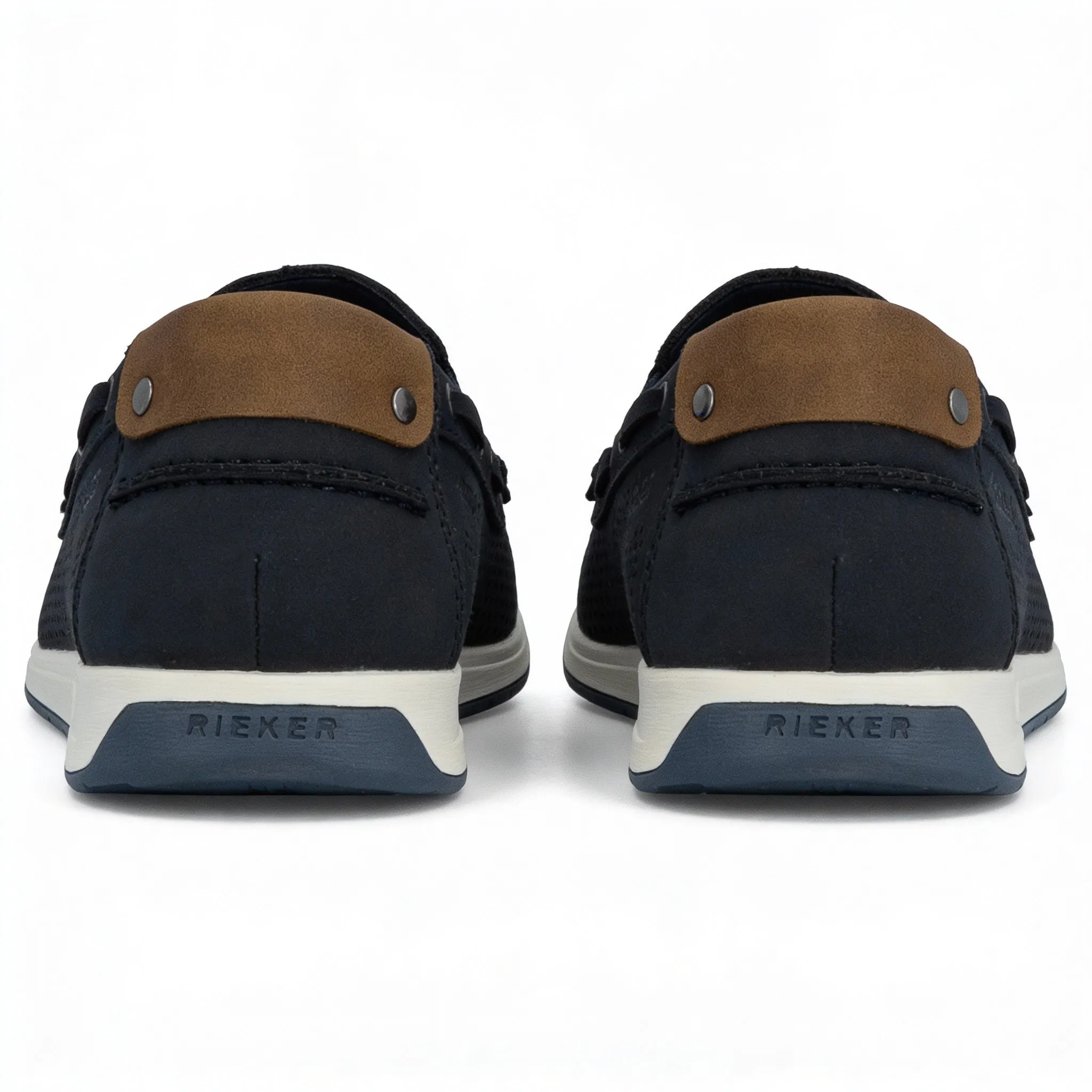 Rieker 11957 Mens Loafer Shoes Blue sold by Shuperb product image thumbnail 4