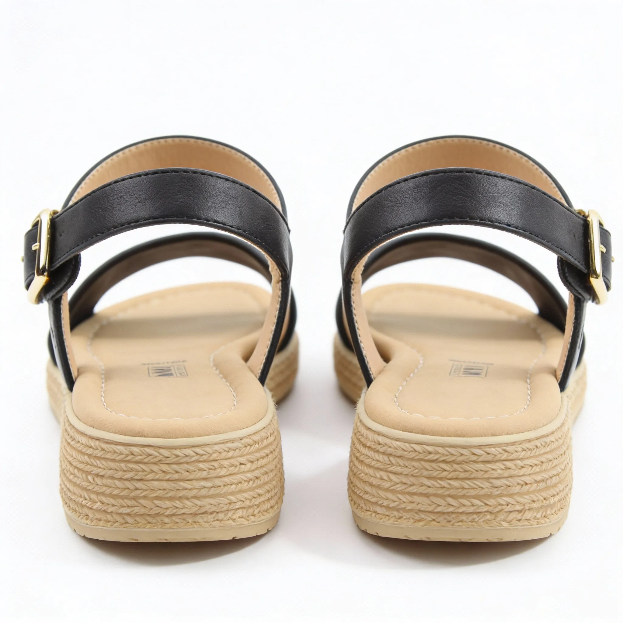 Heavenly Feet SARA Womens Platform Sandals Black sold by Shuperb product image thumbnail 3