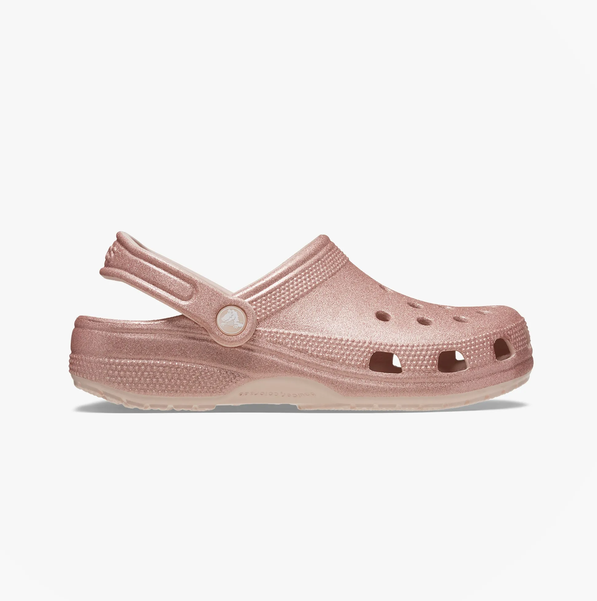 Crocs CLASSIC GLITTER Unisex Adults Clogs Quartz Glitter sold by Shuperb