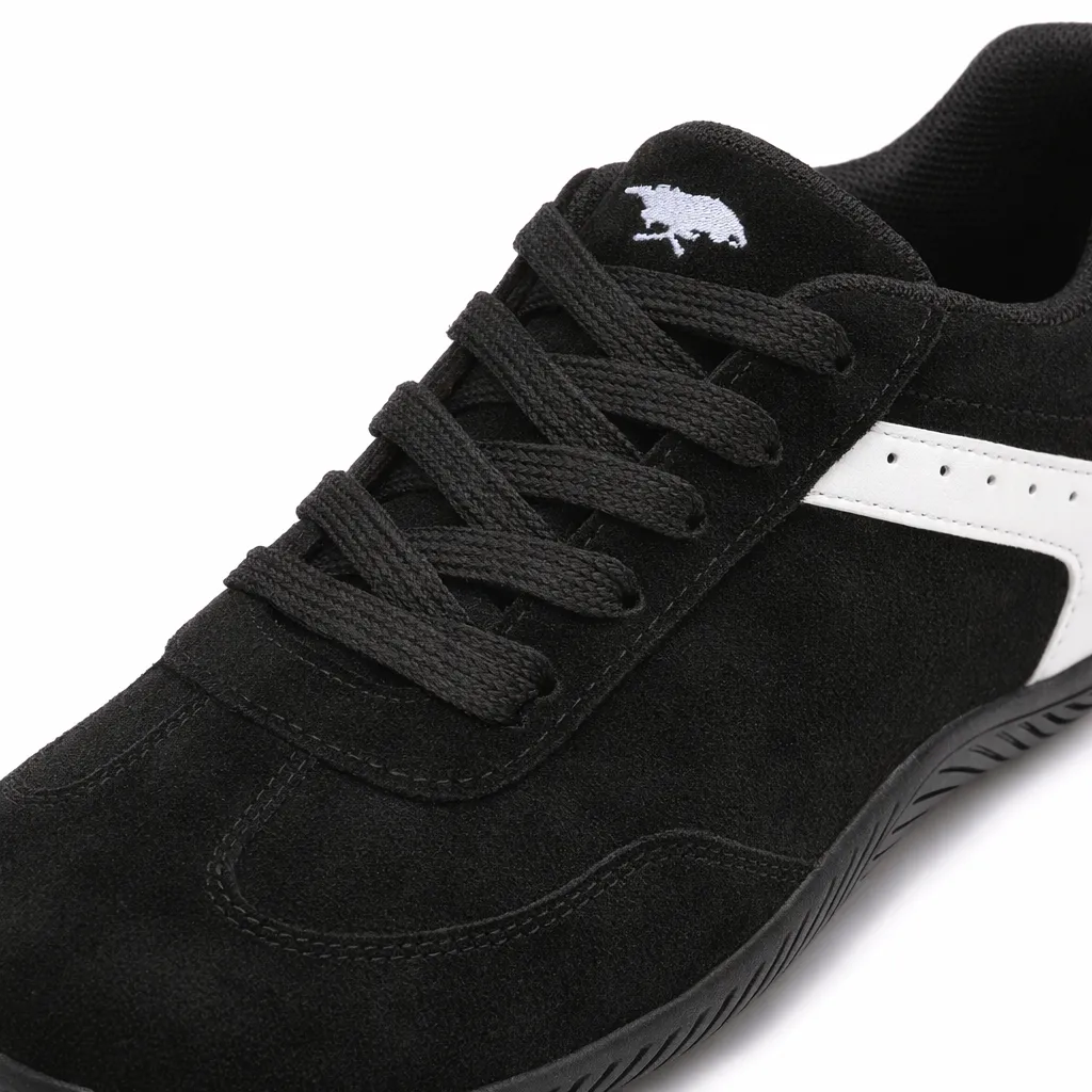 Rocket Dog RACE MICROFIBRE/PU Womens Casual Trainers Black sold by Shuperb product image thumbnail 4