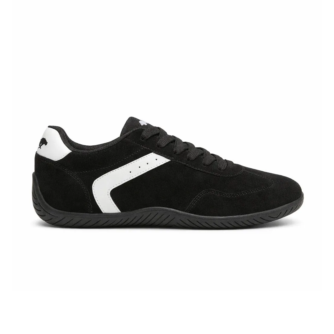 Rocket Dog RACE MICROFIBRE/PU Womens Casual Trainers Black sold by Shuperb