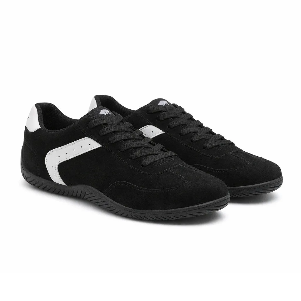 Rocket Dog RACE MICROFIBRE/PU Womens Casual Trainers Black sold by Shuperb product image thumbnail 2