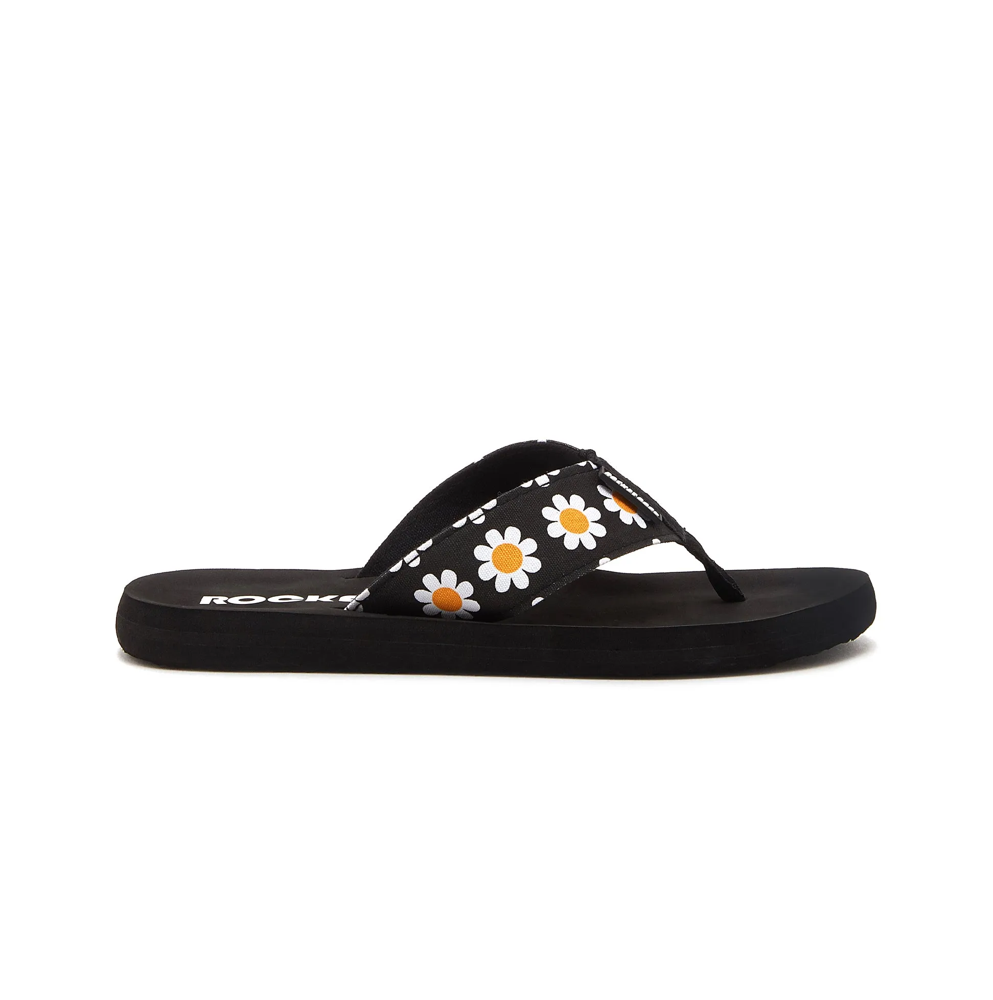 Rocket Dog ADIOS DAISY FIELDS Womens Flip-flops Black sold by Shuperb