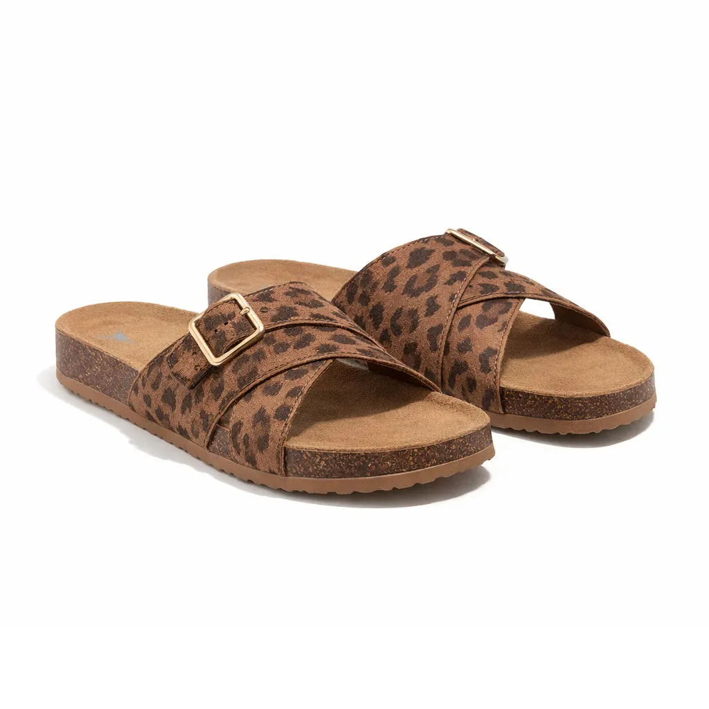 Rocket Dog ANNIE TIGG LEOPARD Womens Cross Strap Sandals Tan sold by Shuperb product image thumbnail 2