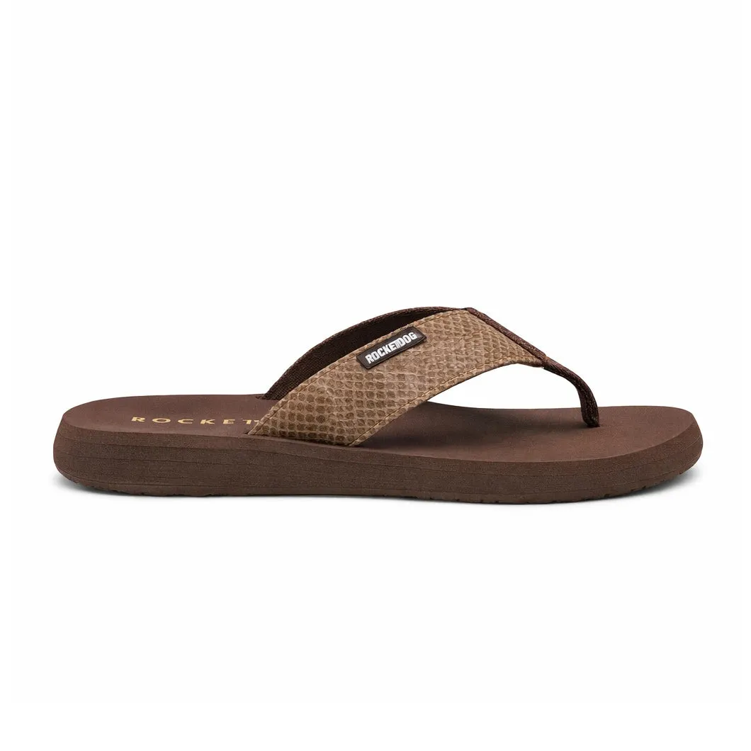 Rocket Dog ADIOS TONY SNAKE Womens Flip-flops Taupe sold by Shuperb