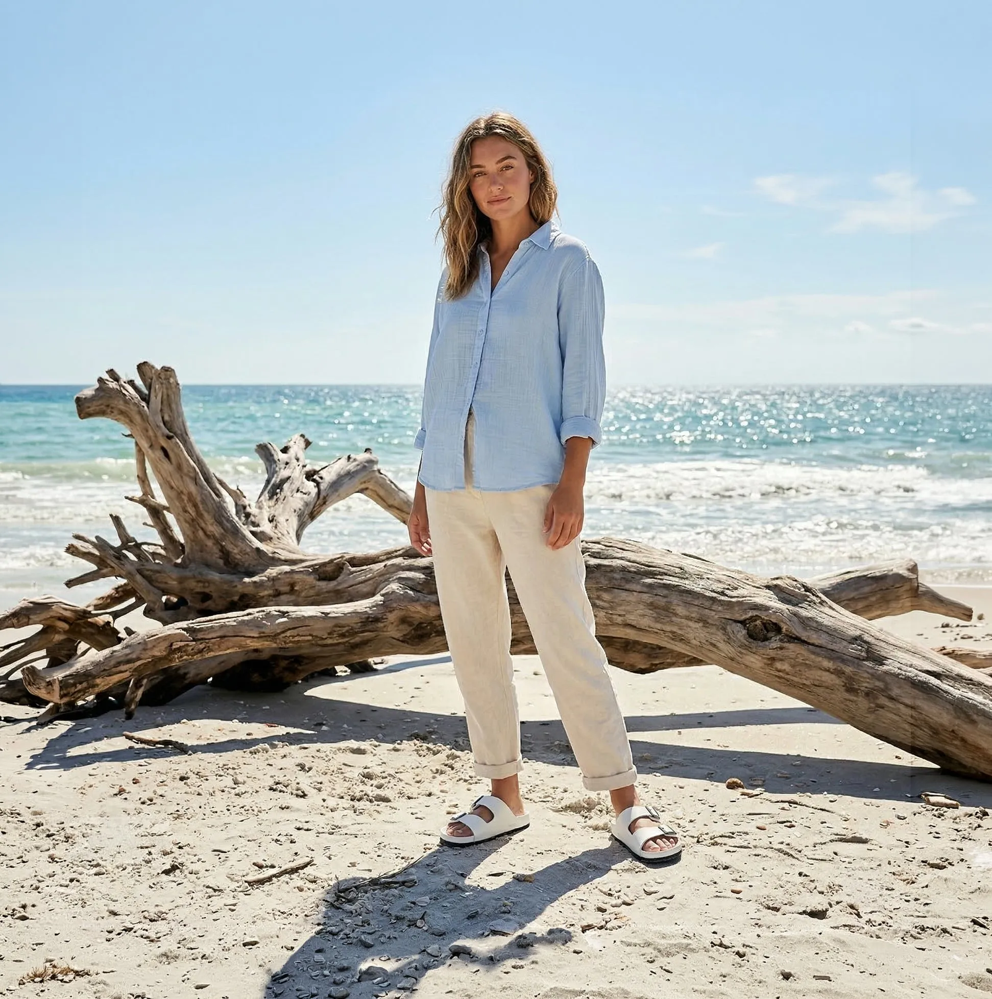 Rocket Dog ESTI PLUS EVA Womens Cross Strap Sandals White sold by Shuperb product image thumbnail 2