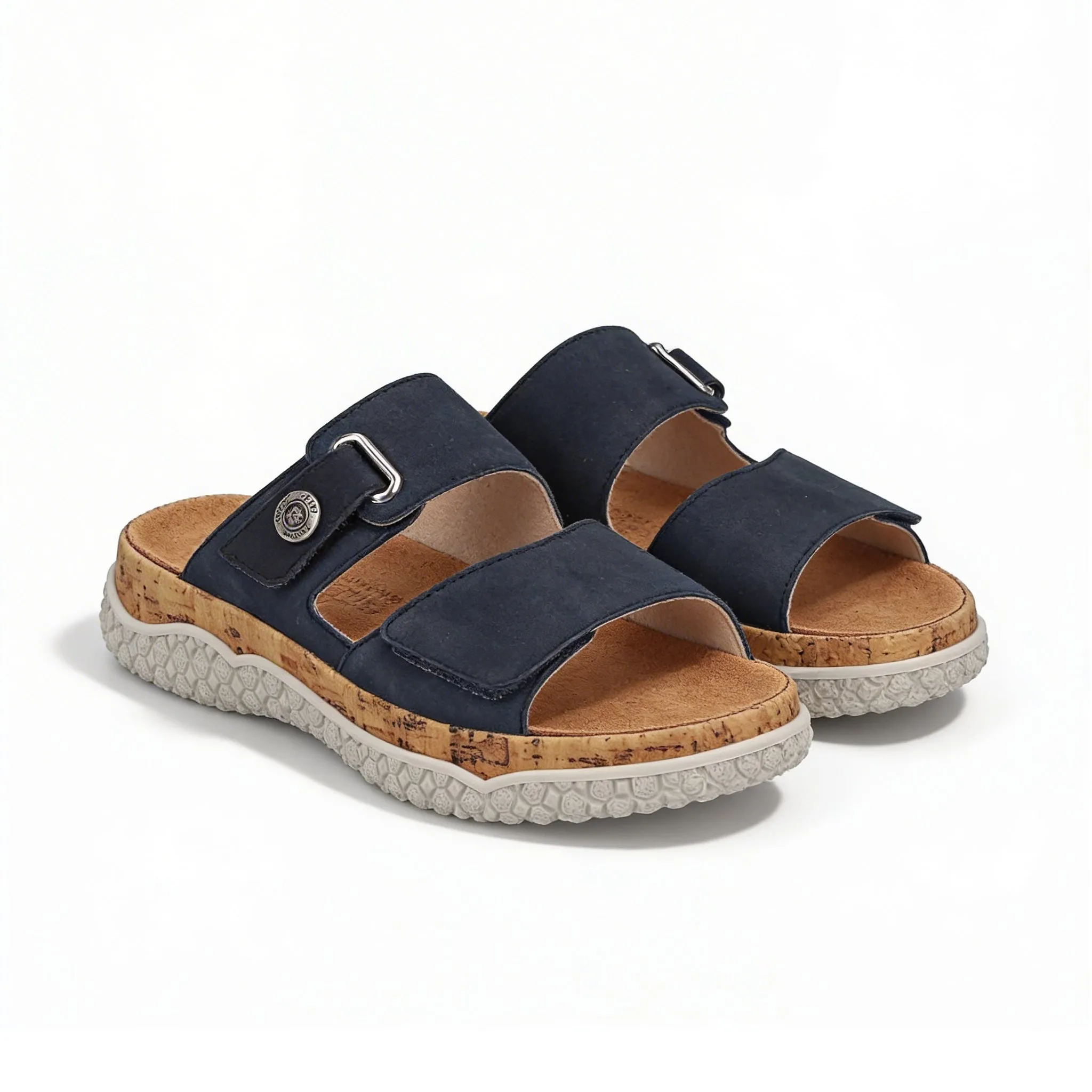 Rieker V0300 Womens Cross Strap Sandals Blue sold by Shuperb product image thumbnail 2