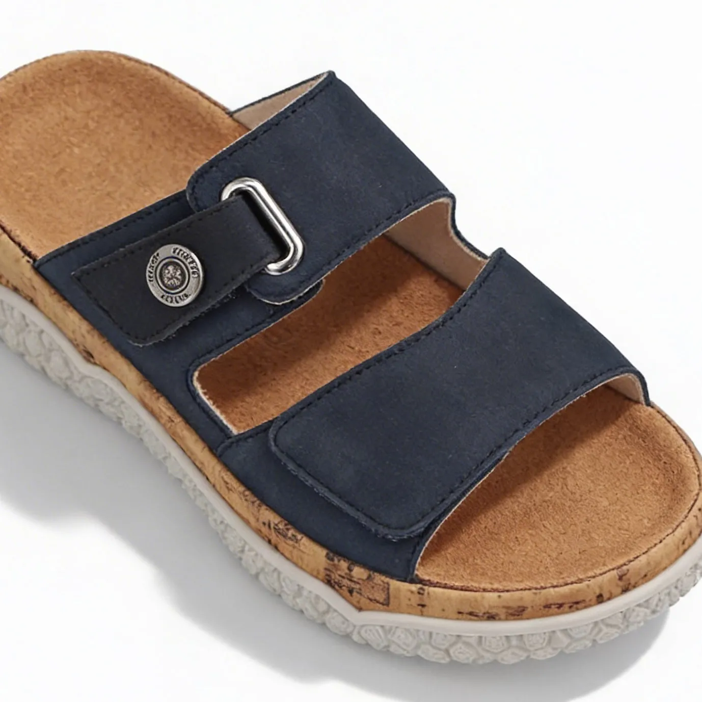 Rieker V0300 Womens Cross Strap Sandals Blue sold by Shuperb product image thumbnail 3