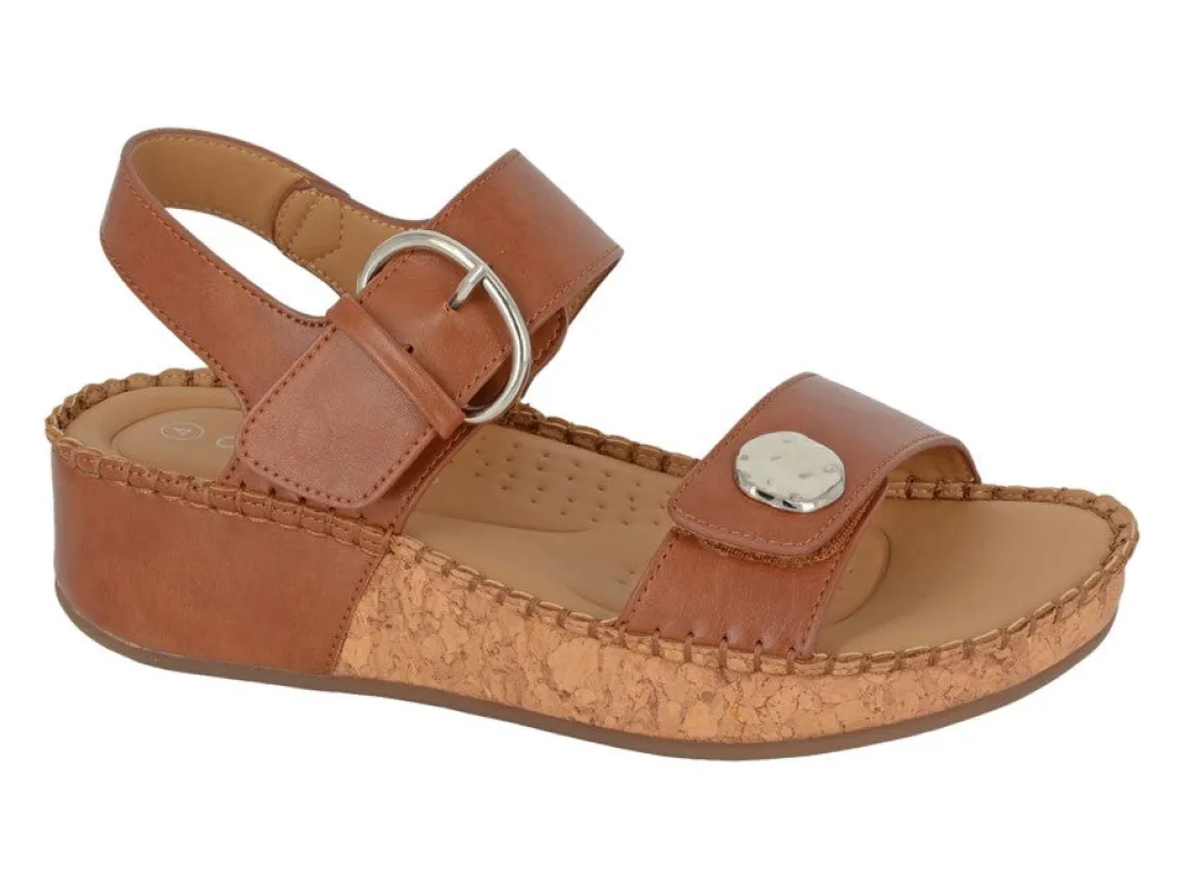Cipriata MIRIAN Womens Slingback Sandals Tan made by Shuperb