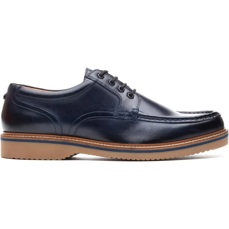 Base London LANGDON Mens Casual Shoes Navy made by Base London