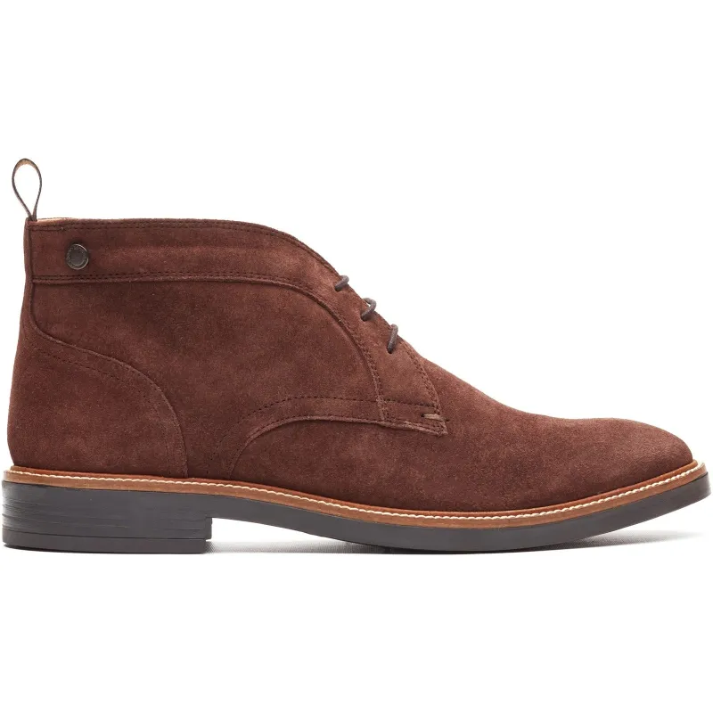 Base London LINCOLN Mens Chukka Boots Brown made by Base London