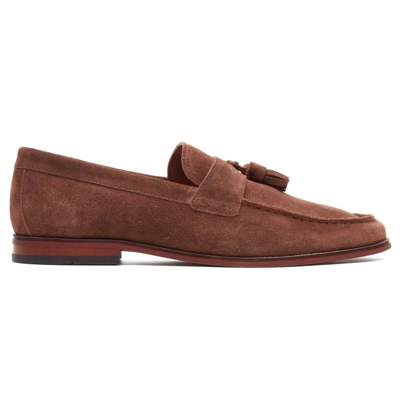 Base London FLINT Mens Loafer Shoes Tan made by Base London