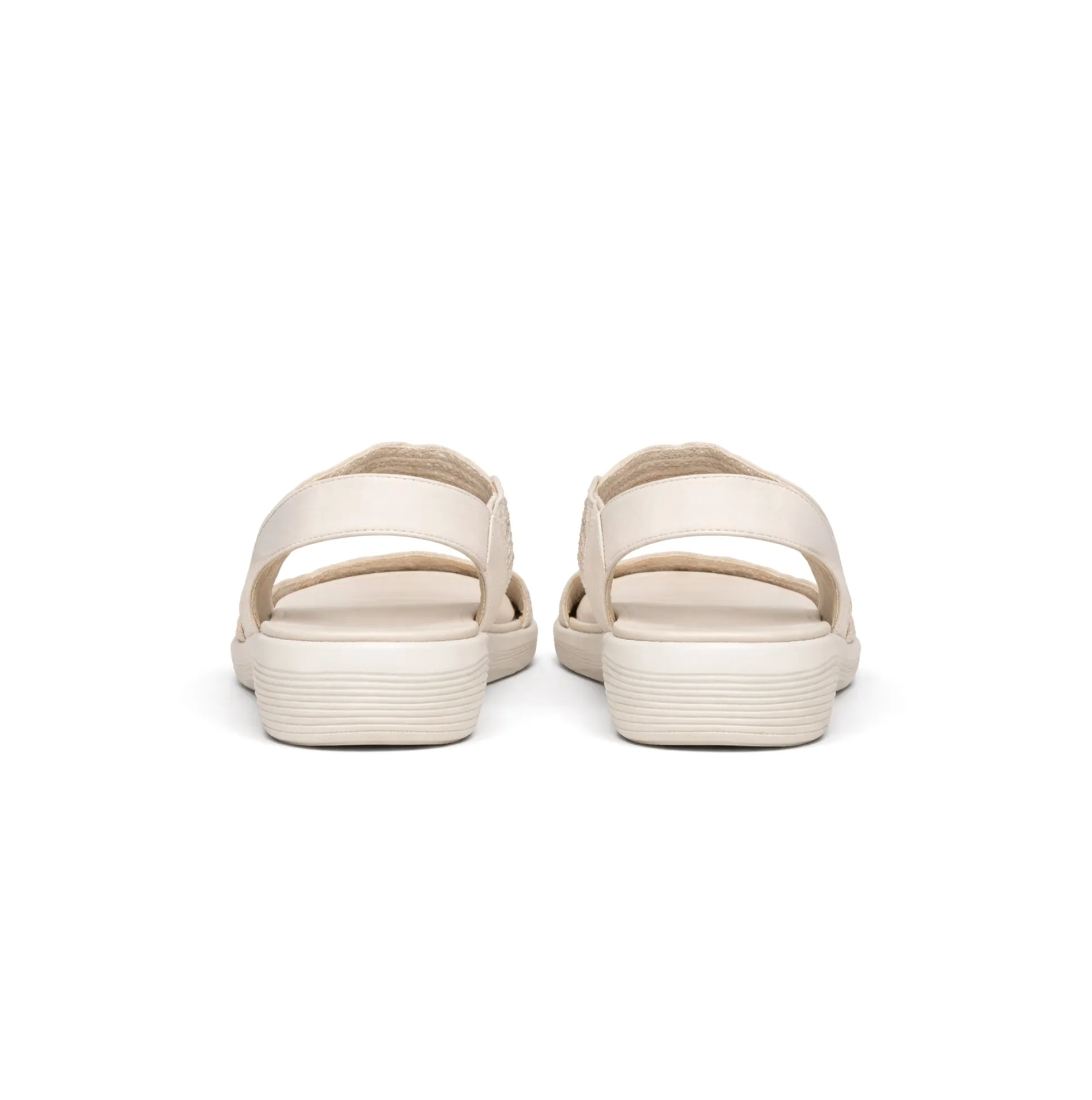 Skechers ARYA - FAVORITE FINDS Womens Ankle Strap Sandals Off White sold by Shuperb product image thumbnail 3