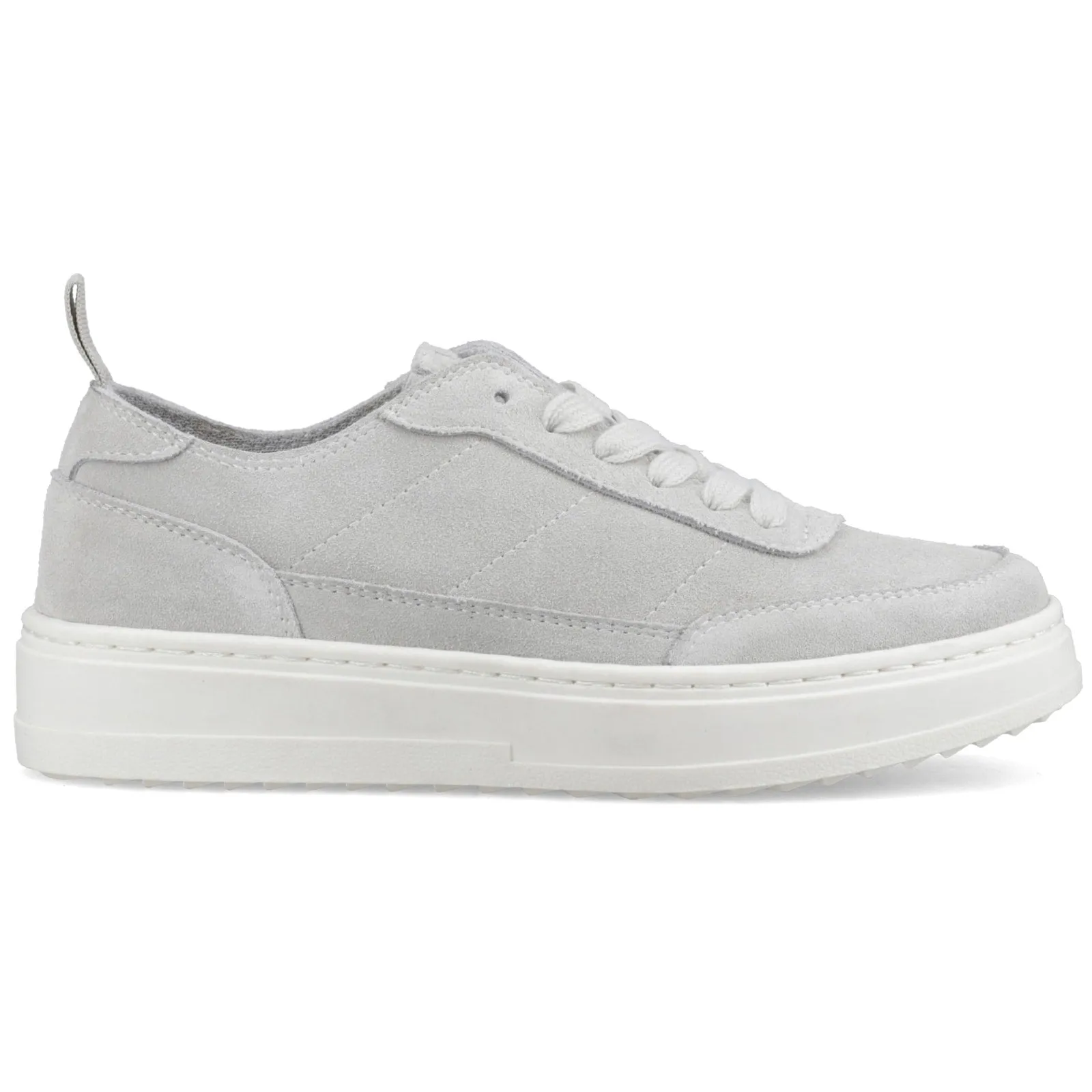 Hush Puppies NESTA TRAINER Womens Casual Trainers Grey sold by Shuperb