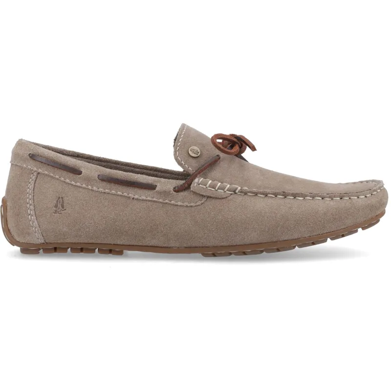 Hush Puppies REUBEN BOAT SHOE Mens Boat & Deck Shoes Taupe made by Hush Puppies