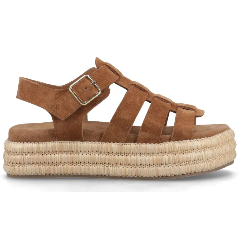 Hush Puppies ROSETTA GLADIATOR Womens Gladiator Sandals Tan made by Hush Puppies