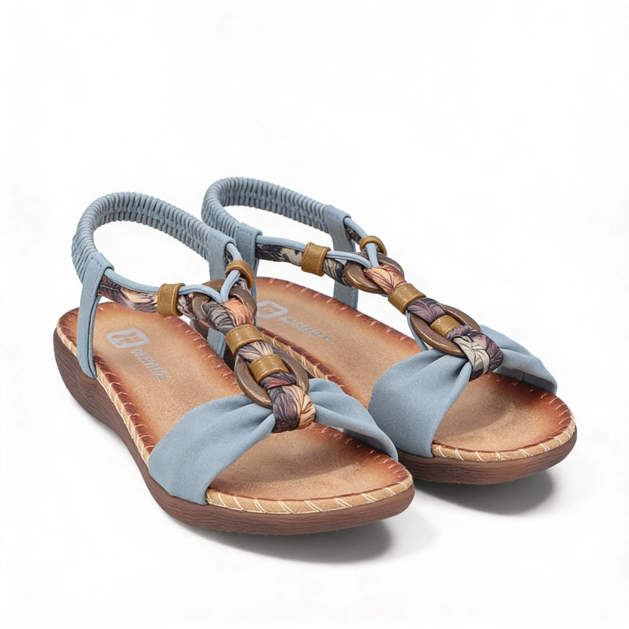 Rieker V7568 Womens Ankle Strap Sandals Blue sold by Shuperb product image thumbnail 2