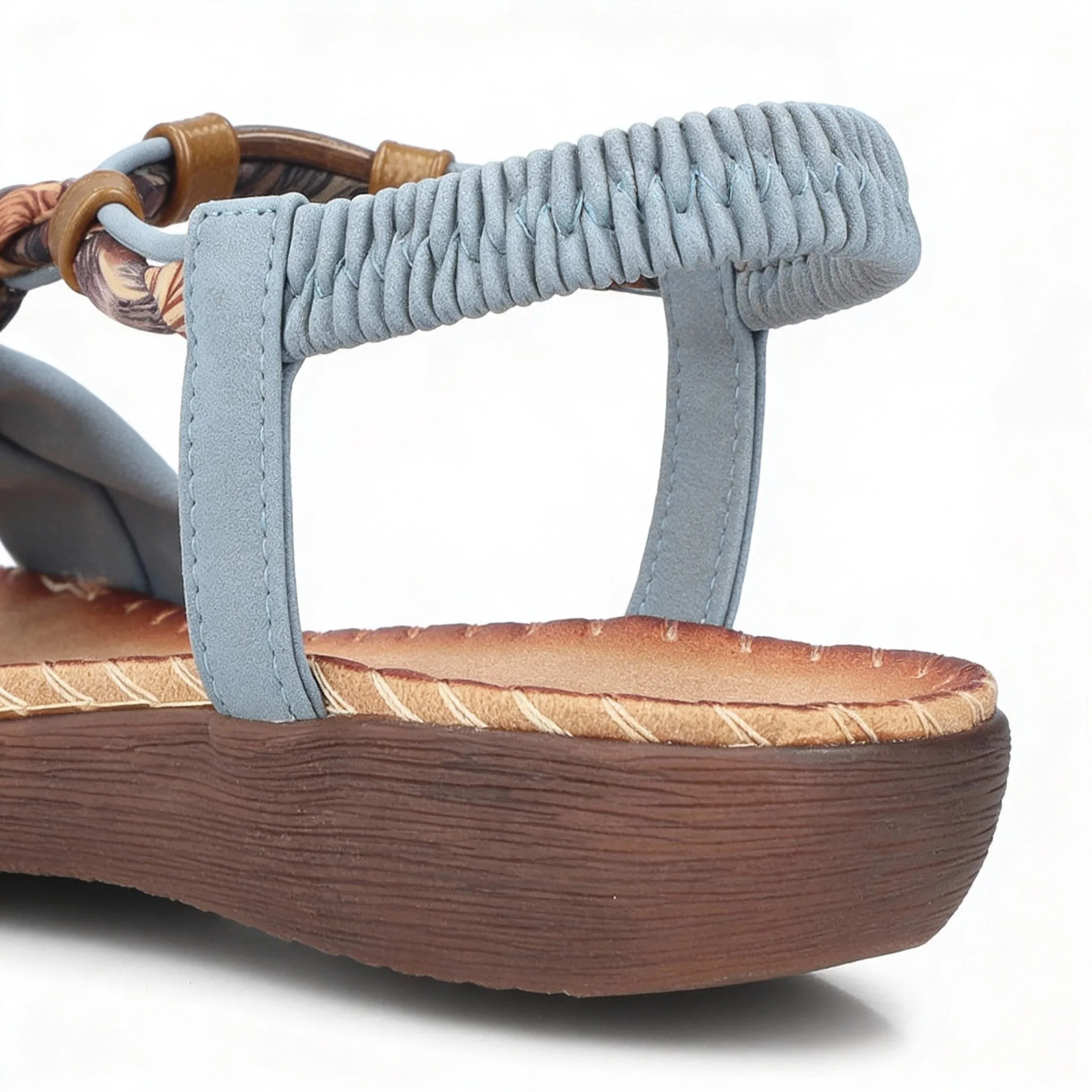 Rieker V7568 Womens Ankle Strap Sandals Blue sold by Shuperb product image thumbnail 3