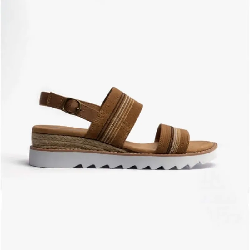 Skechers 113863/BRMT DESERT KISS HI Womens Sandals Brown/Multi made by Skechers