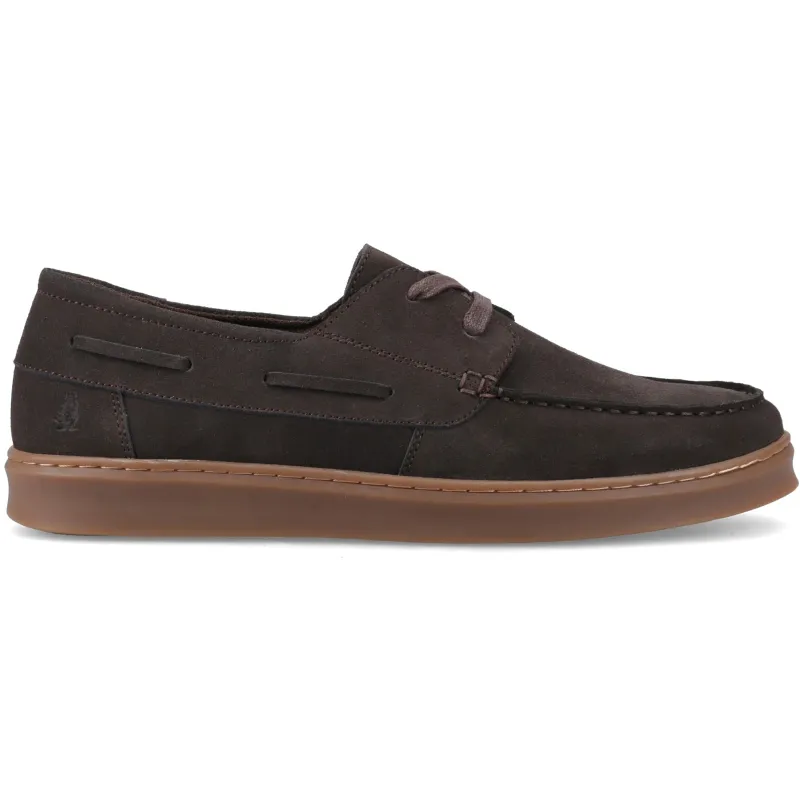 Hush Puppies MADDEN BOAT SHOE Mens Boat & Deck Shoes Chocolate made by Hush Puppies