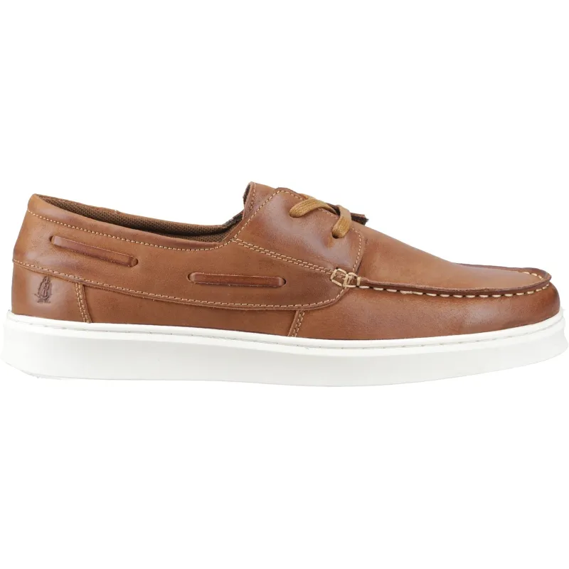 Hush Puppies MADDEN BOAT SHOE Mens Boat & Deck Shoes Tan made by Hush Puppies