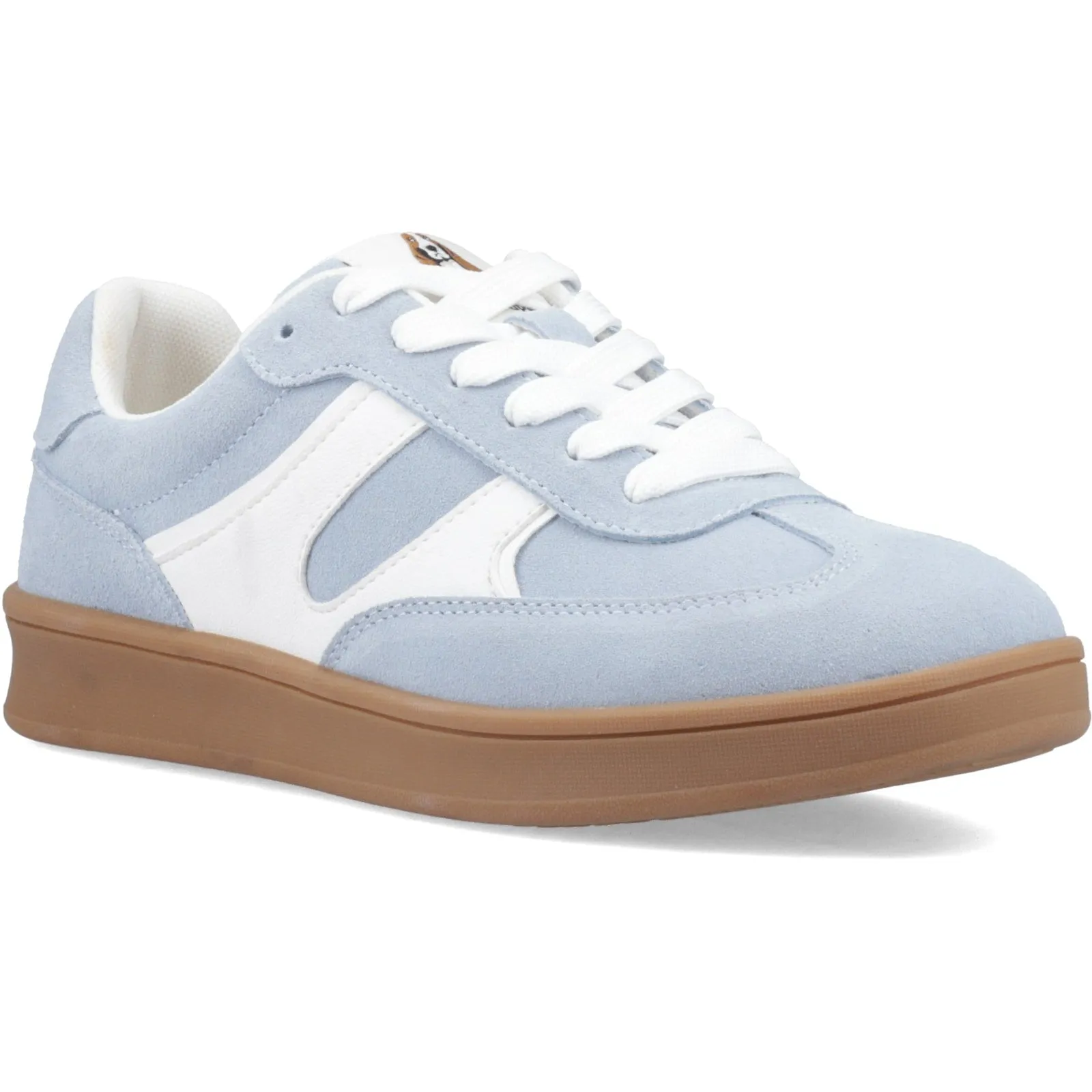 Hush Puppies MAURA Womens Casual Trainers Blue sold by Shuperb product image thumbnail 4