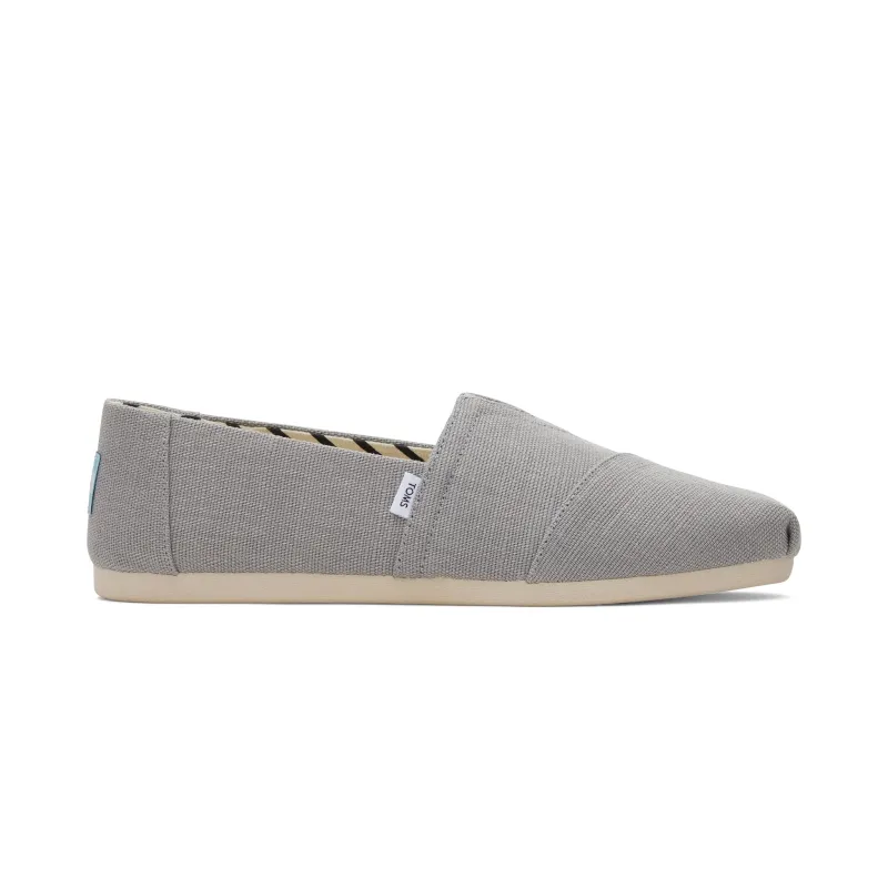 TOMS ALPARGATA CLASSIC Mens Espadrille Shoes Grey made by Toms